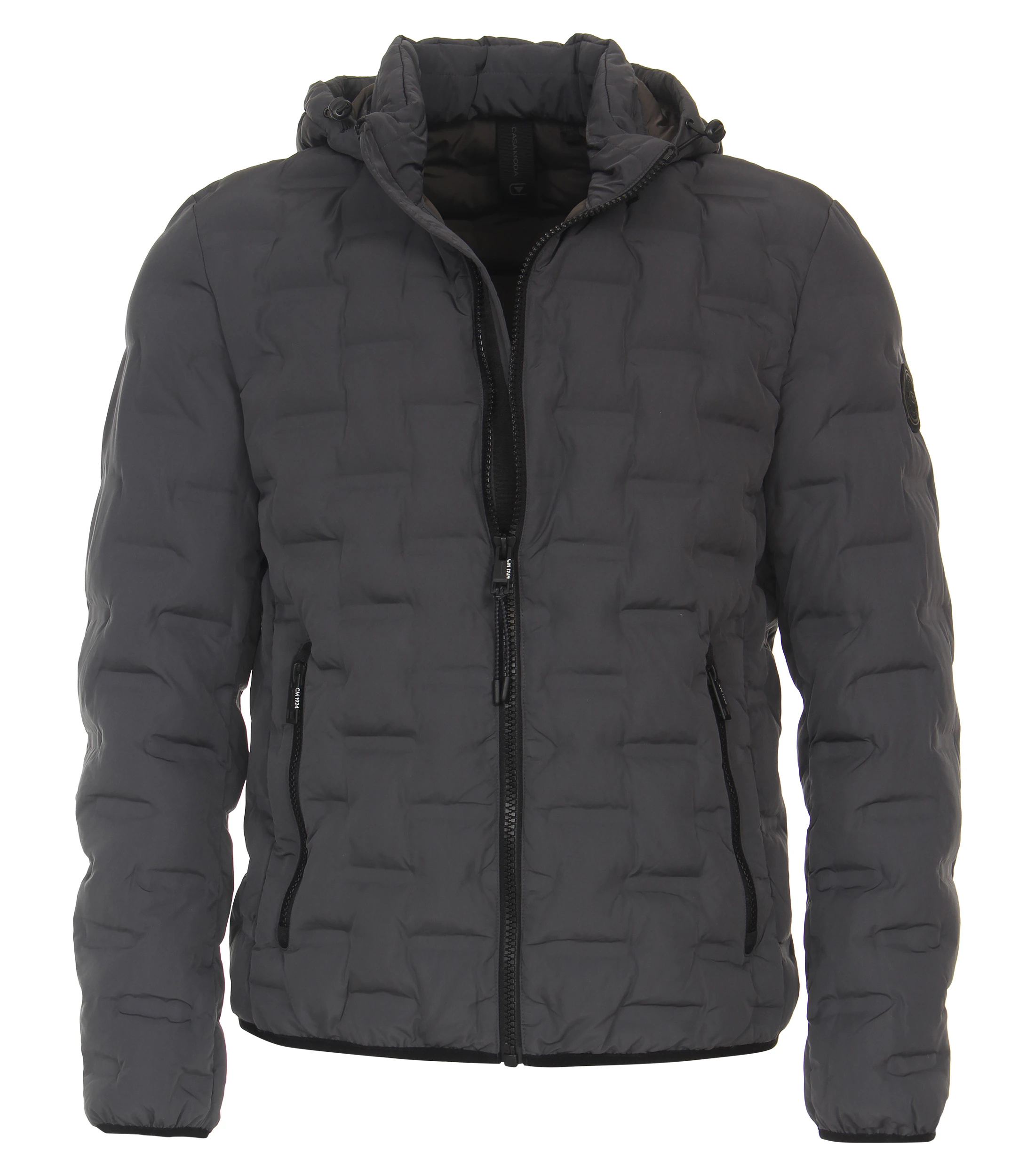 Steppjacke mit Kapuze