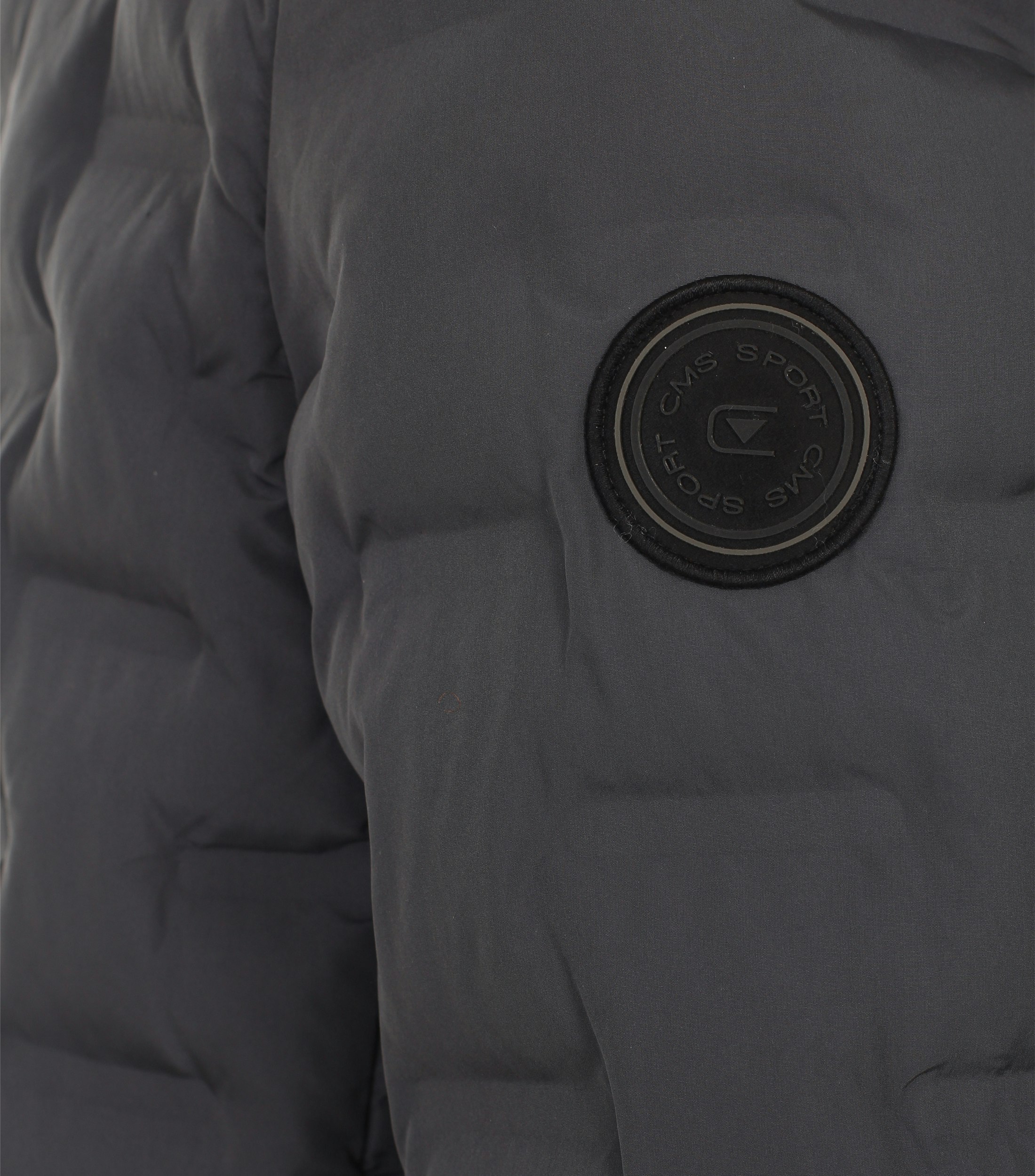 Ein Jacke im uni Muster in der Farbe Dunkelgrau