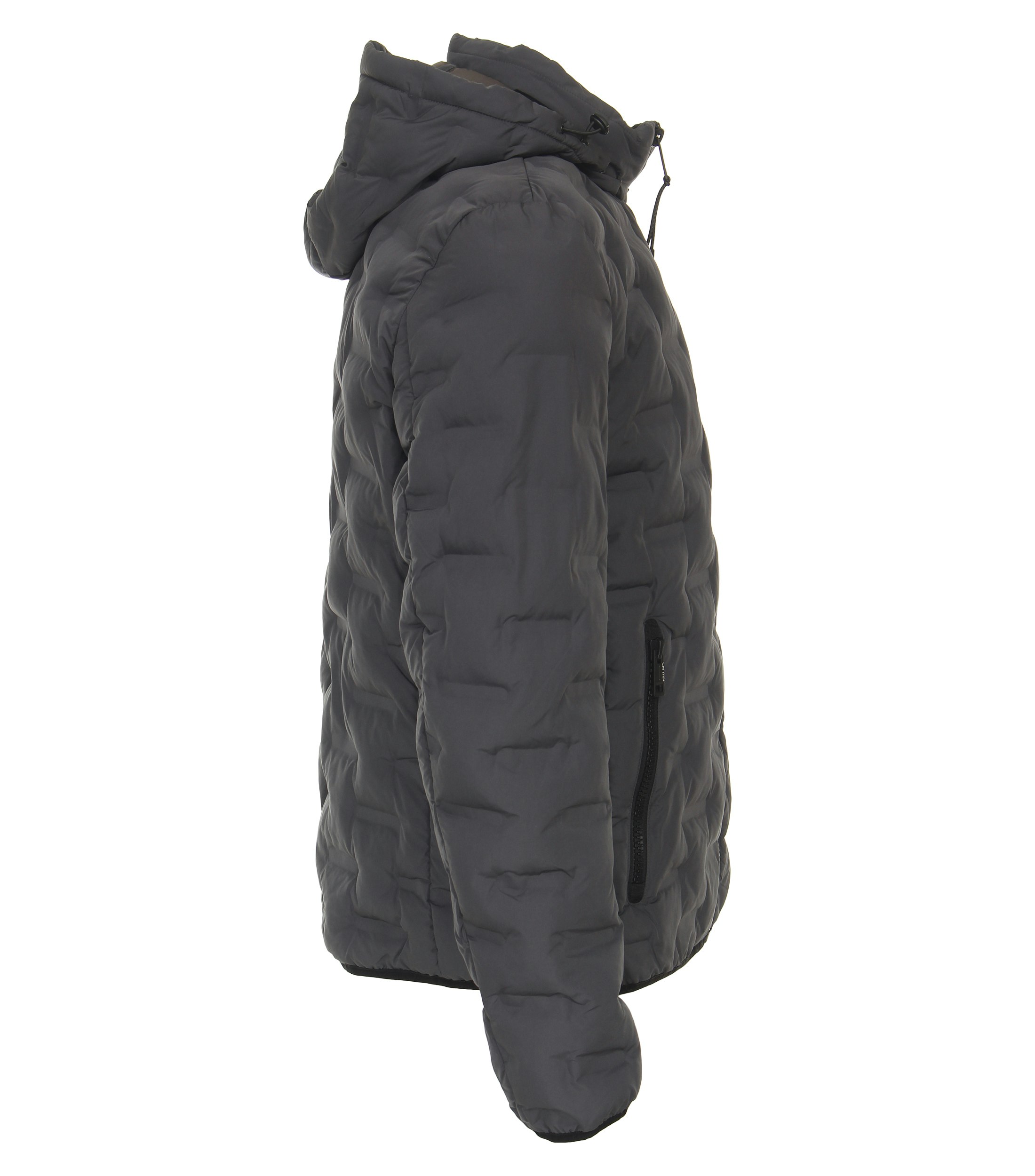 Ein Jacke im uni Muster in der Farbe Dunkelgrau