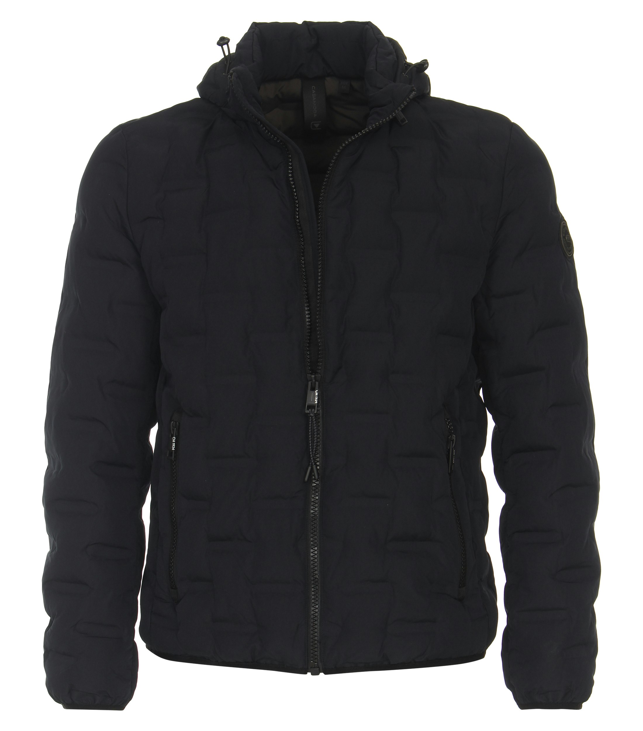Steppjacke mit Kapuze