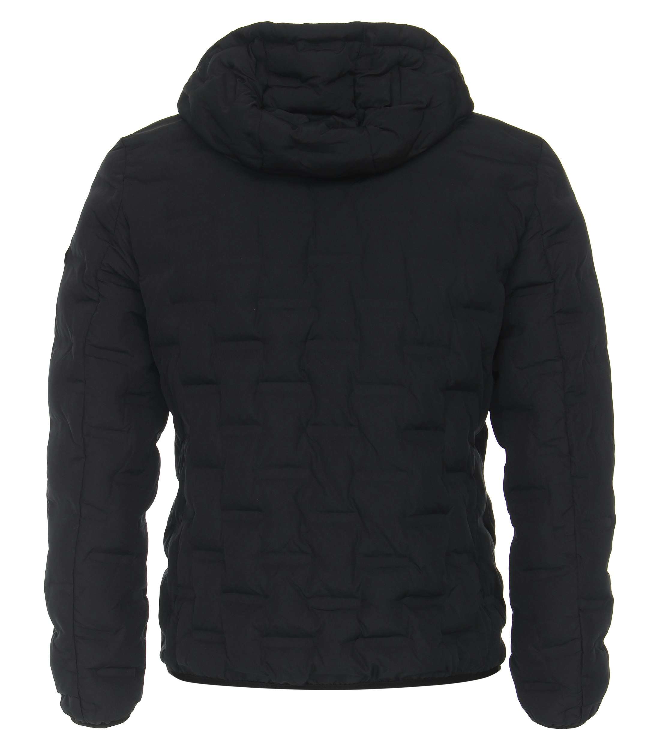 Ein Jacke im uni Muster in der Farbe Dunkelblau