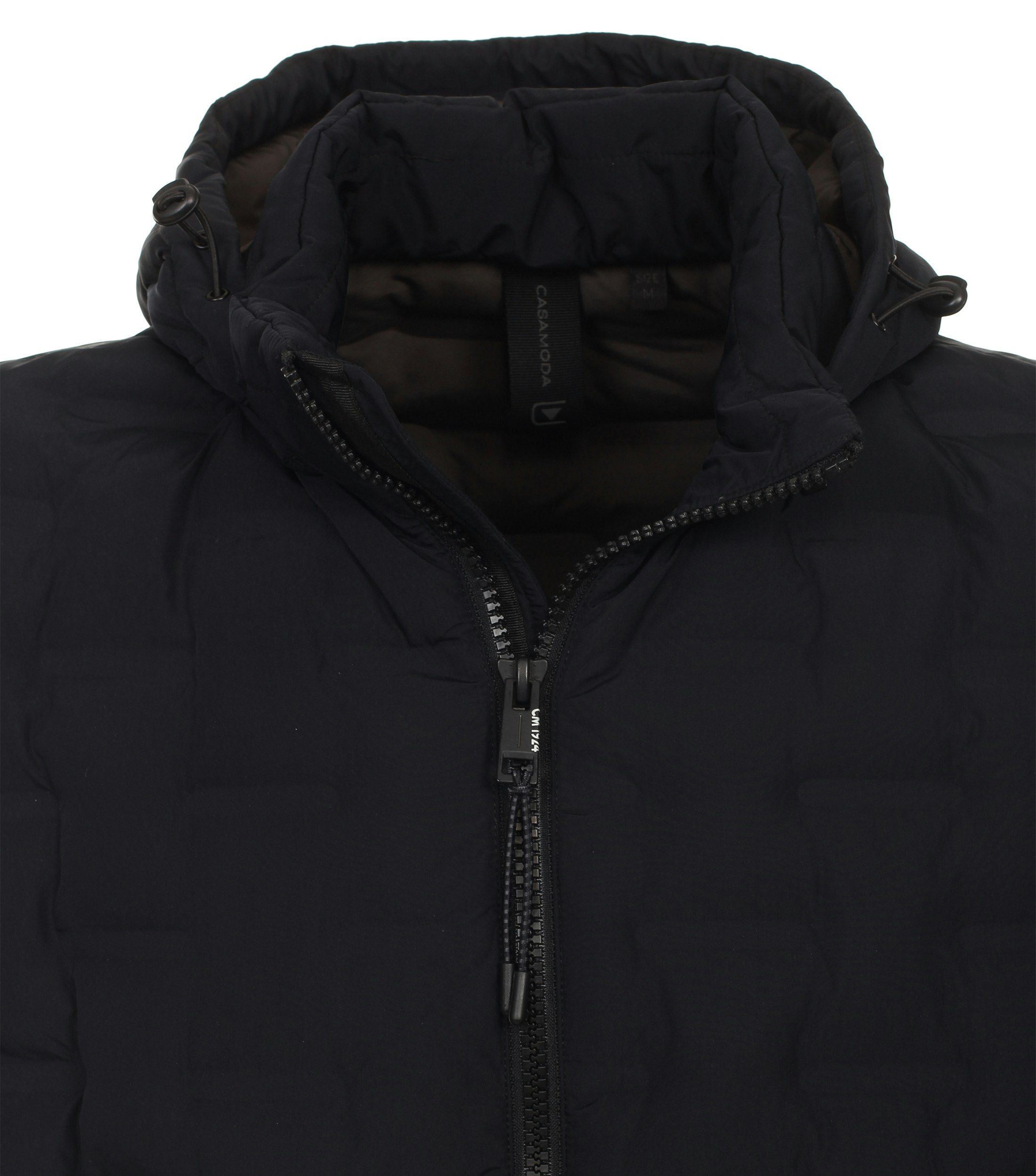 Ein Jacke im uni Muster in der Farbe Dunkelblau