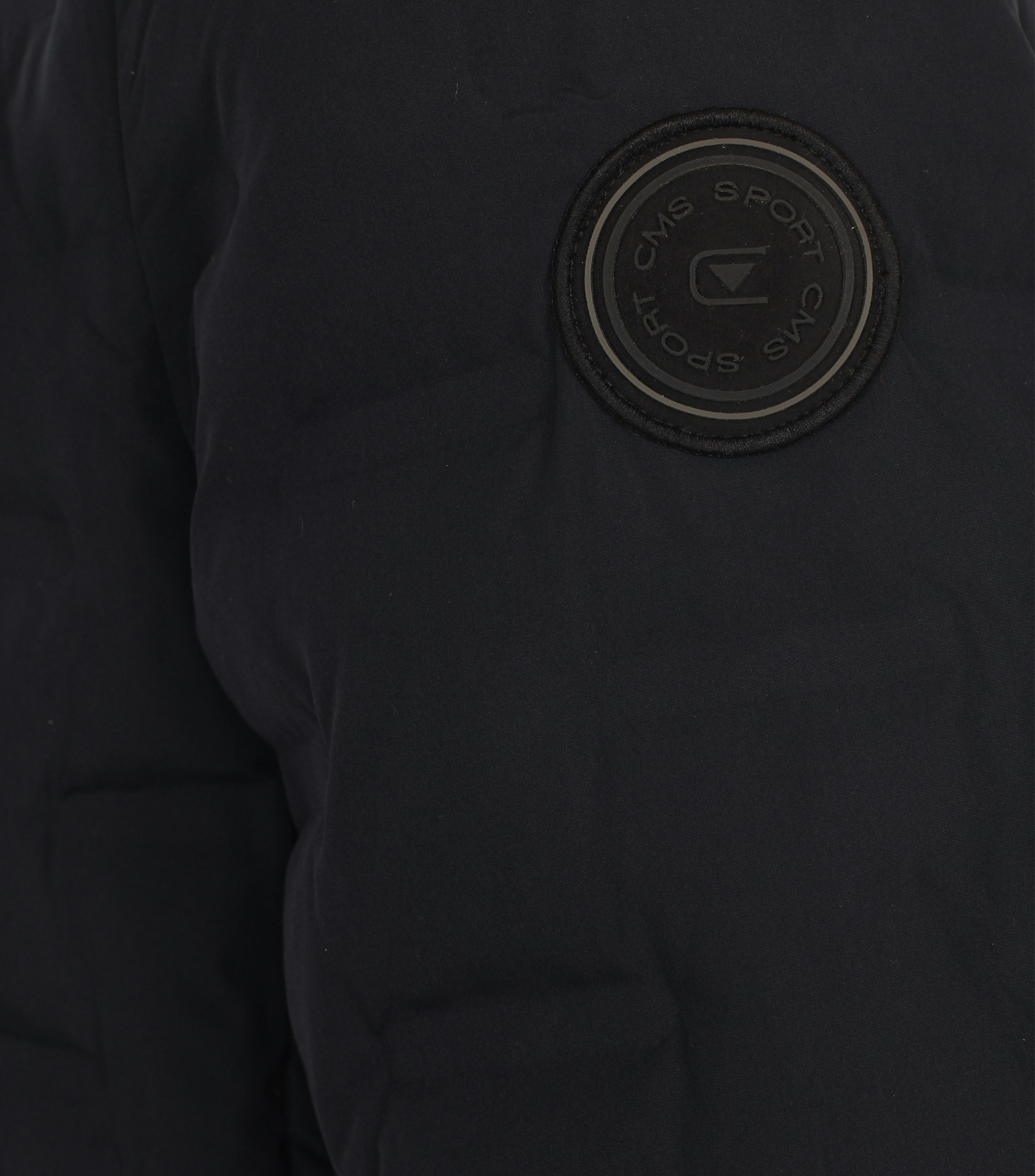 Ein Jacke im uni Muster in der Farbe Dunkelblau