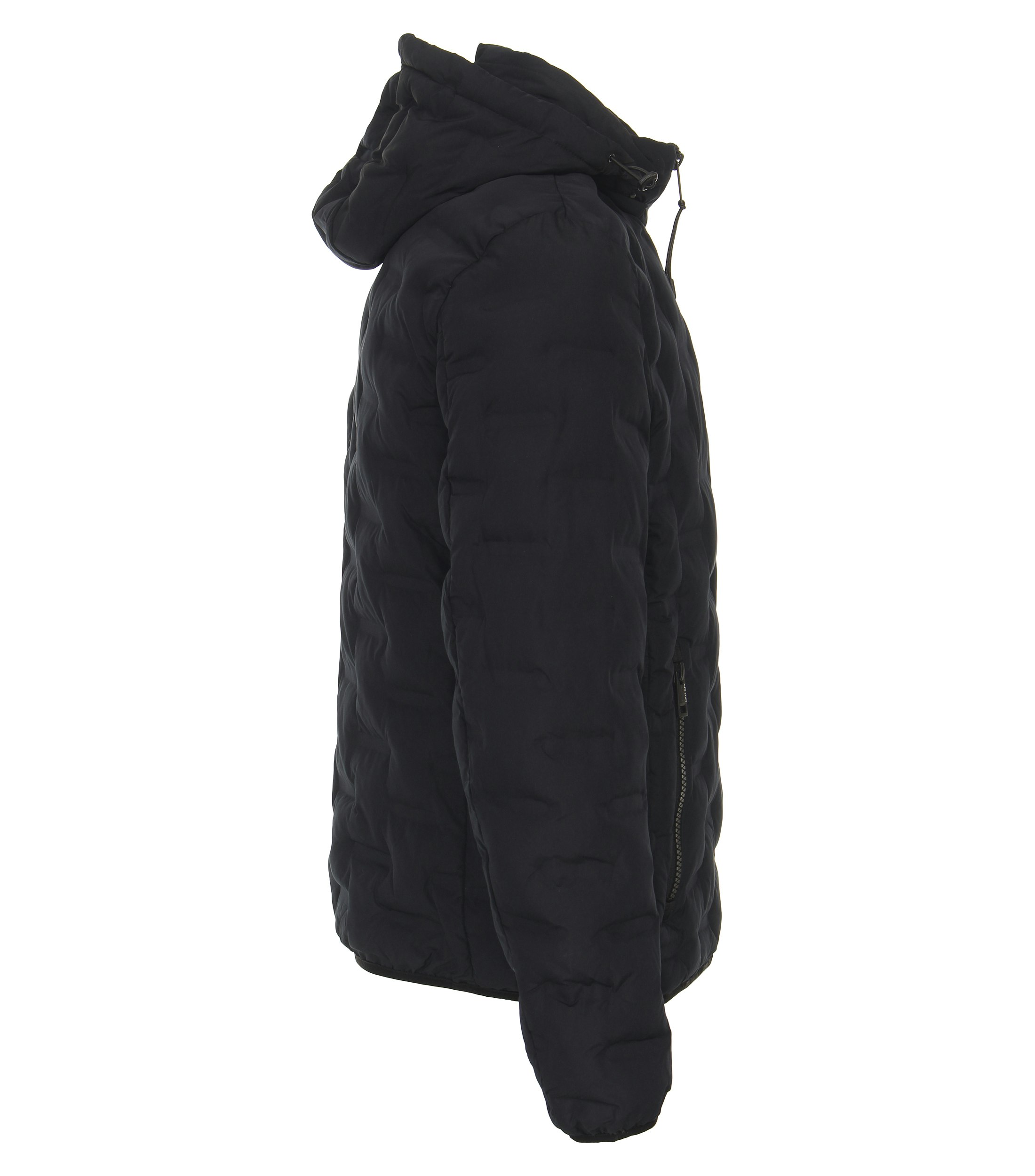 Ein Jacke im uni Muster in der Farbe Dunkelblau