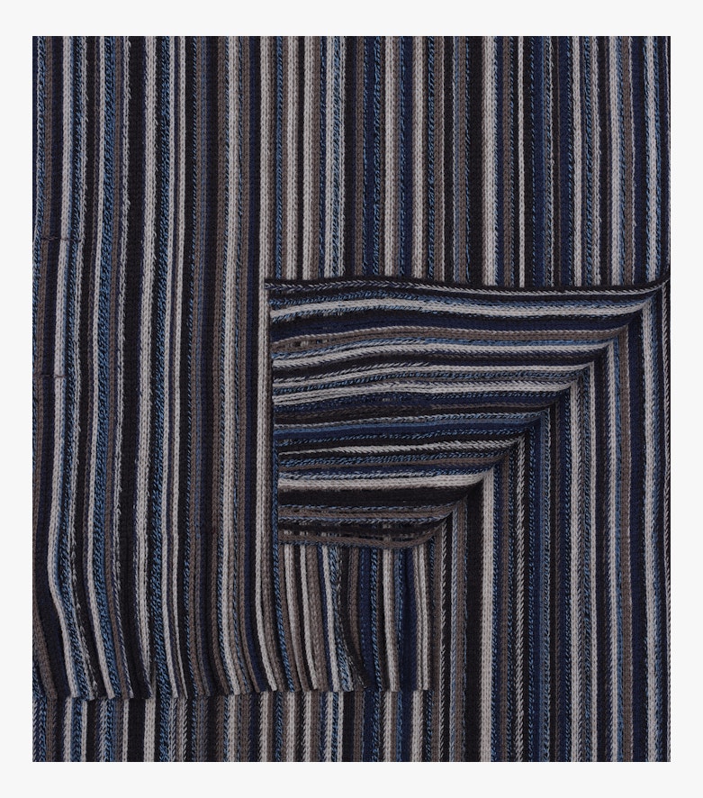 Schal in dunkles Mittelblau - CASAMODA