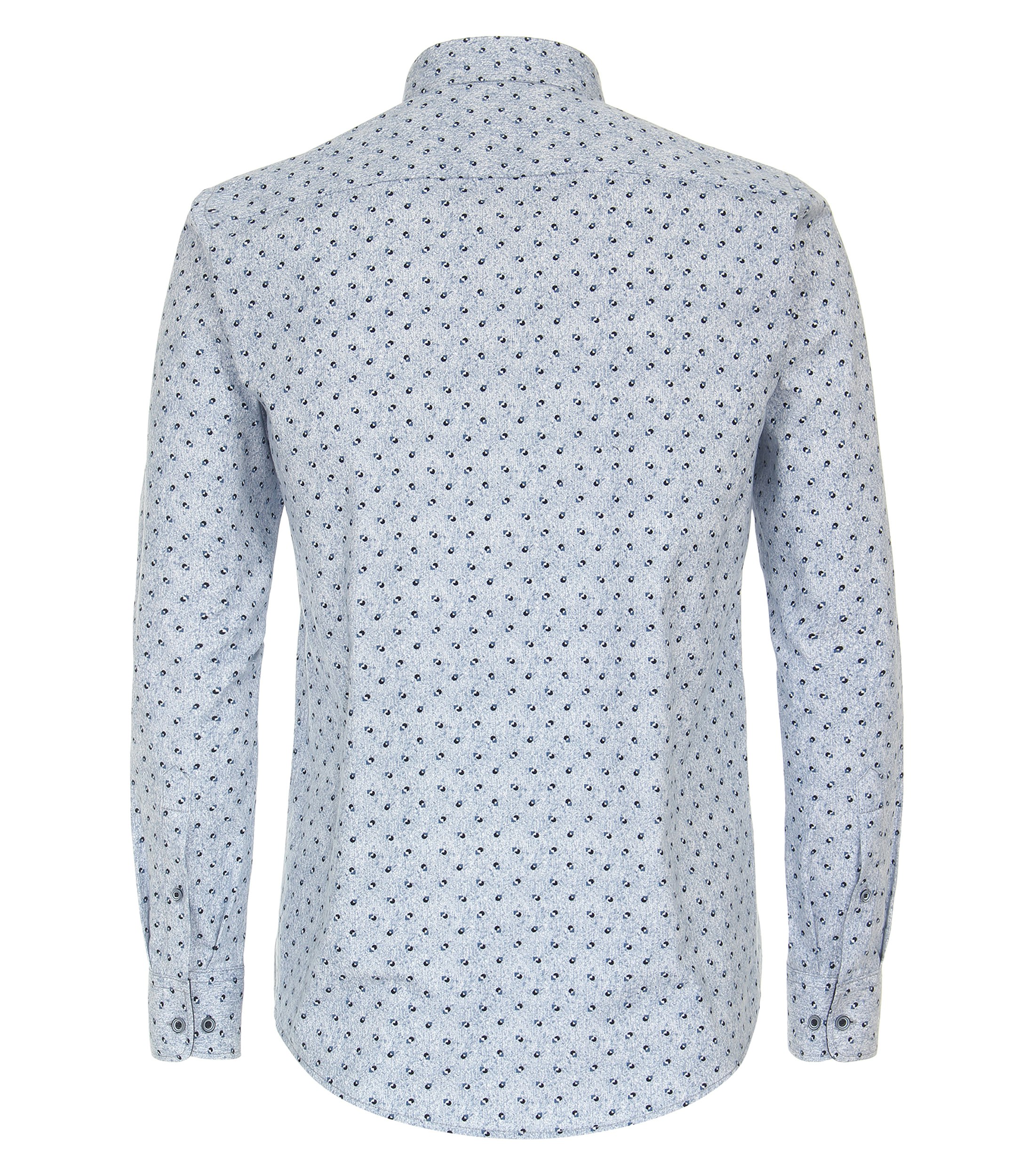 Ein Freizeithemd im Print Muster in der Farbe Hellblau