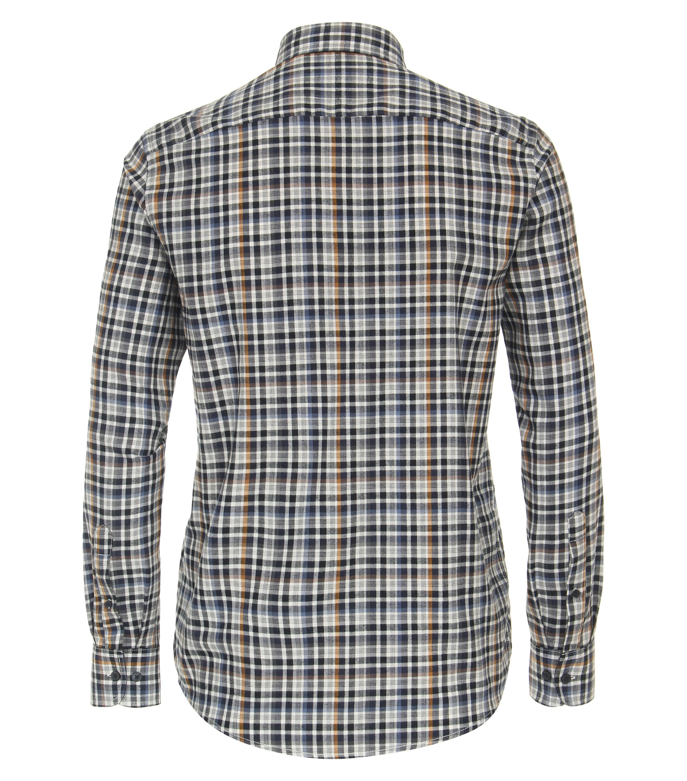 Ein Freizeithemd im kariert Muster in der Farbe Gelb