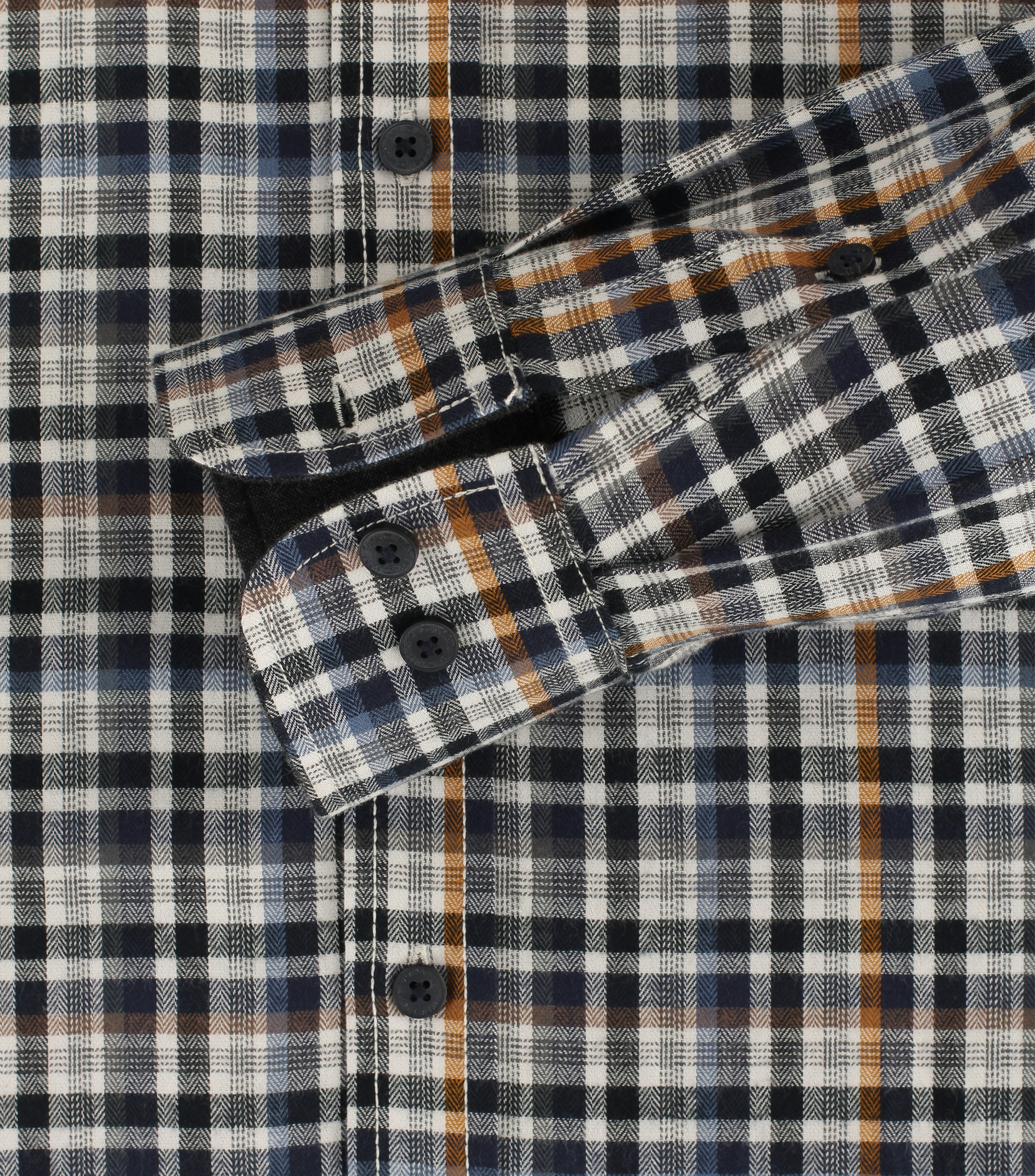 Ein Freizeithemd im kariert Muster in der Farbe Gelb