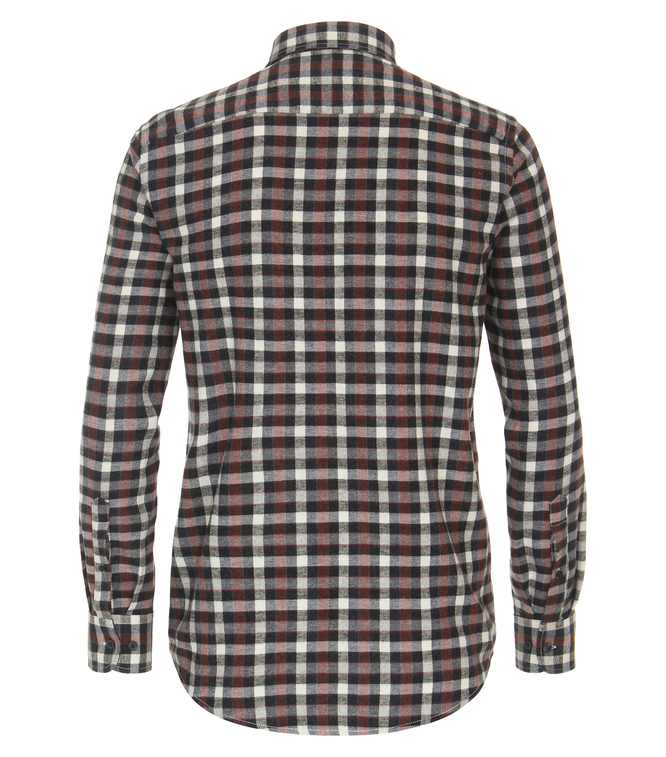 Ein Freizeithemd im kariert Muster in der Farbe Braun