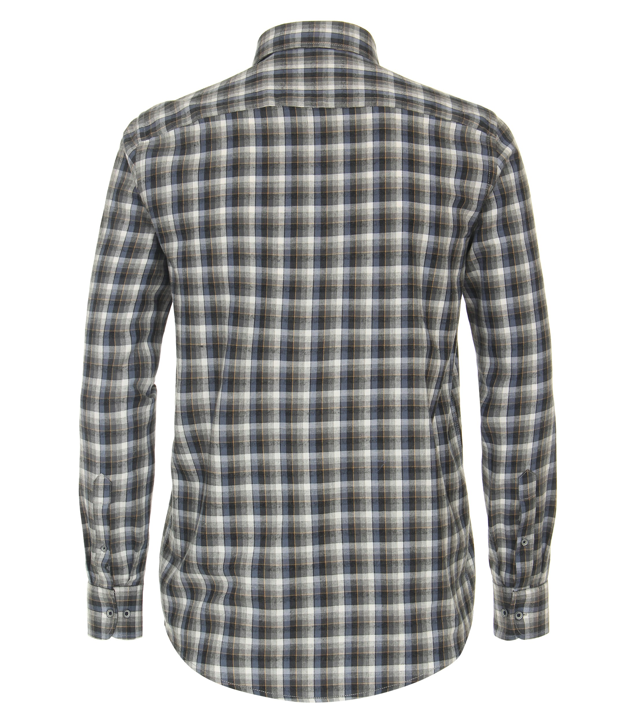 Ein Freizeithemd im kariert Muster in der Farbe Dunkelgrün