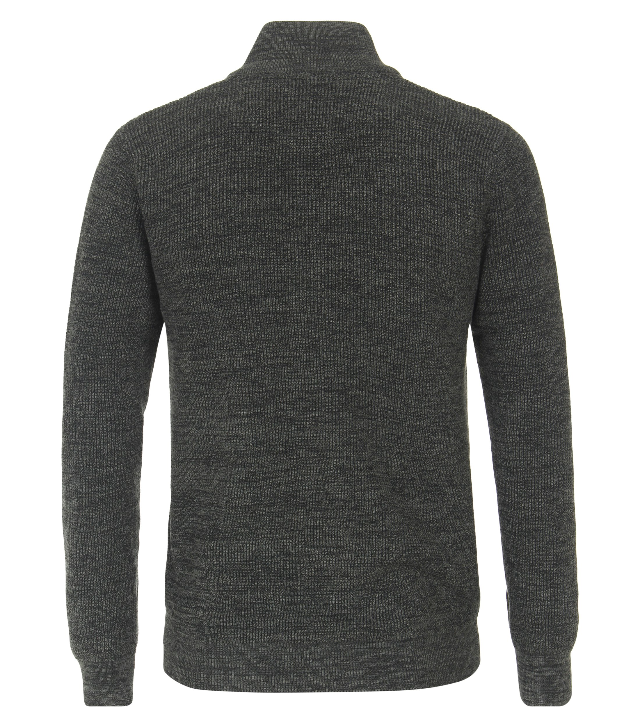 Ein Strickjacke im uni Muster in der Farbe Dunkelgrün