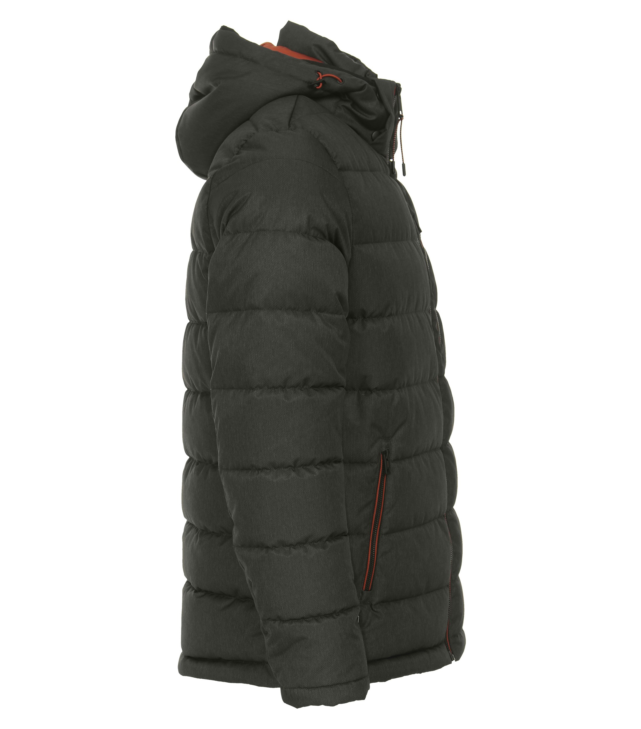 Ein Jacke im uni Muster in der Farbe Dunkelgrau