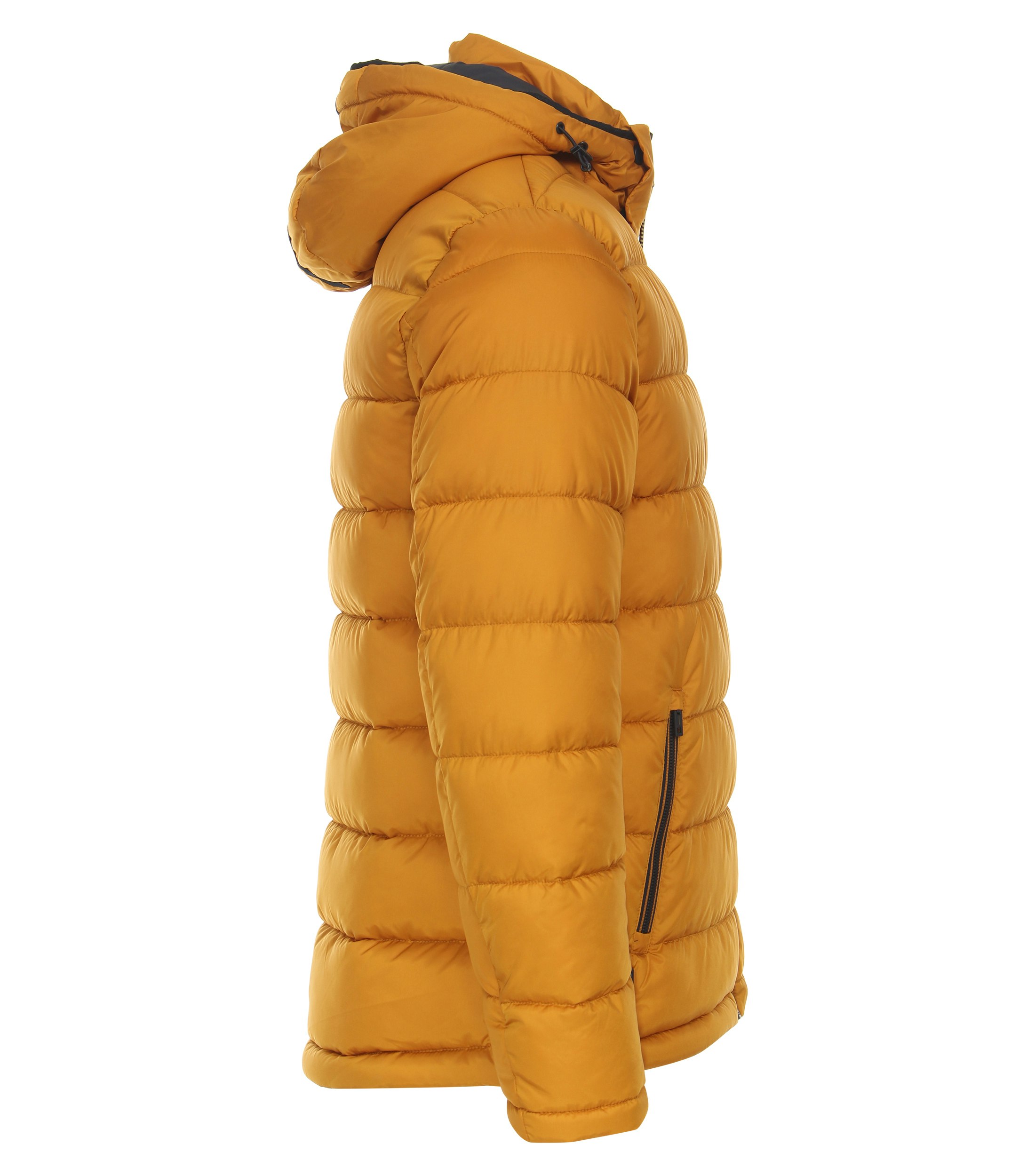 Ein Jacke im uni Muster in der Farbe Gelb