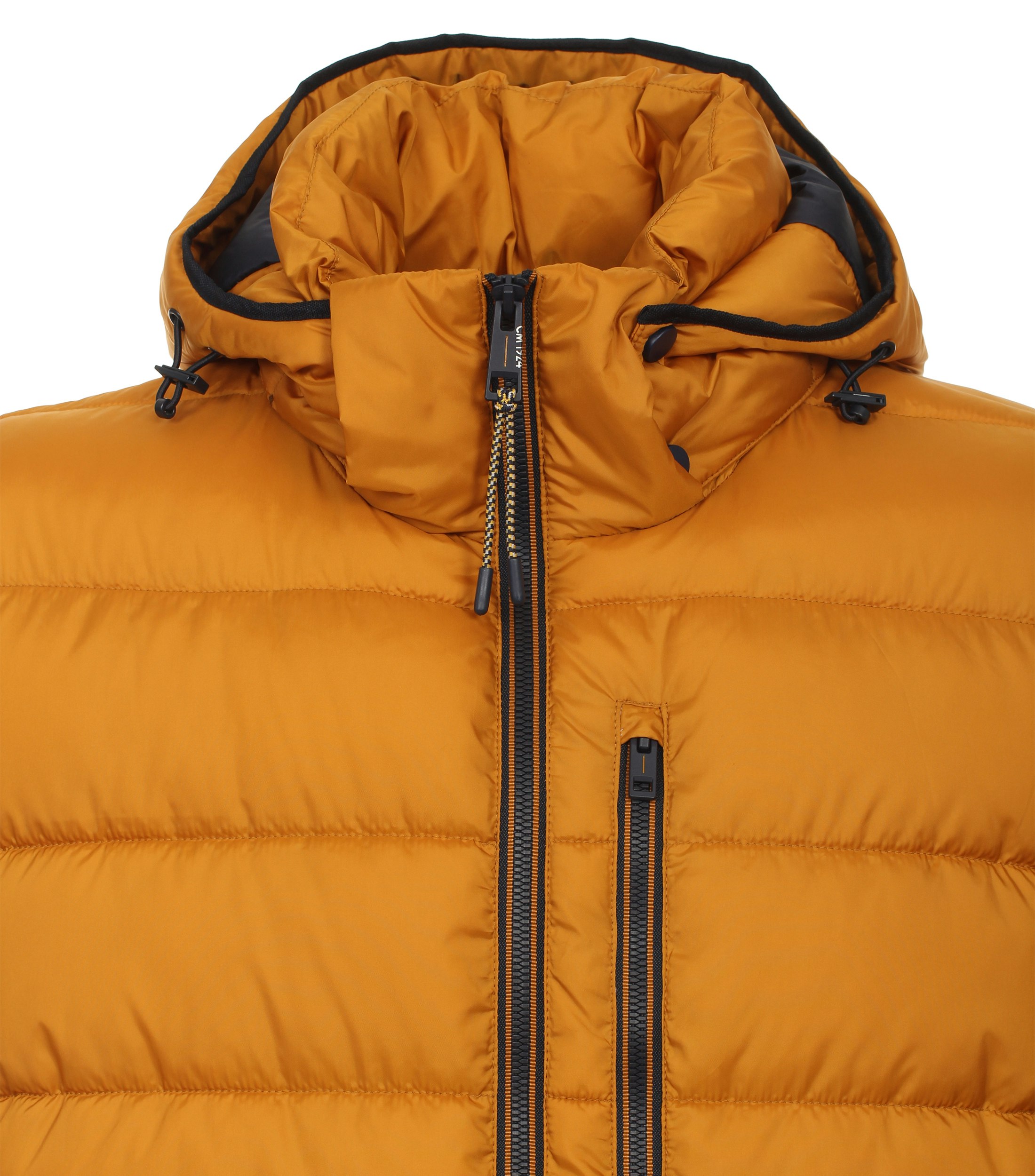 Ein Jacke im uni Muster in der Farbe Gelb