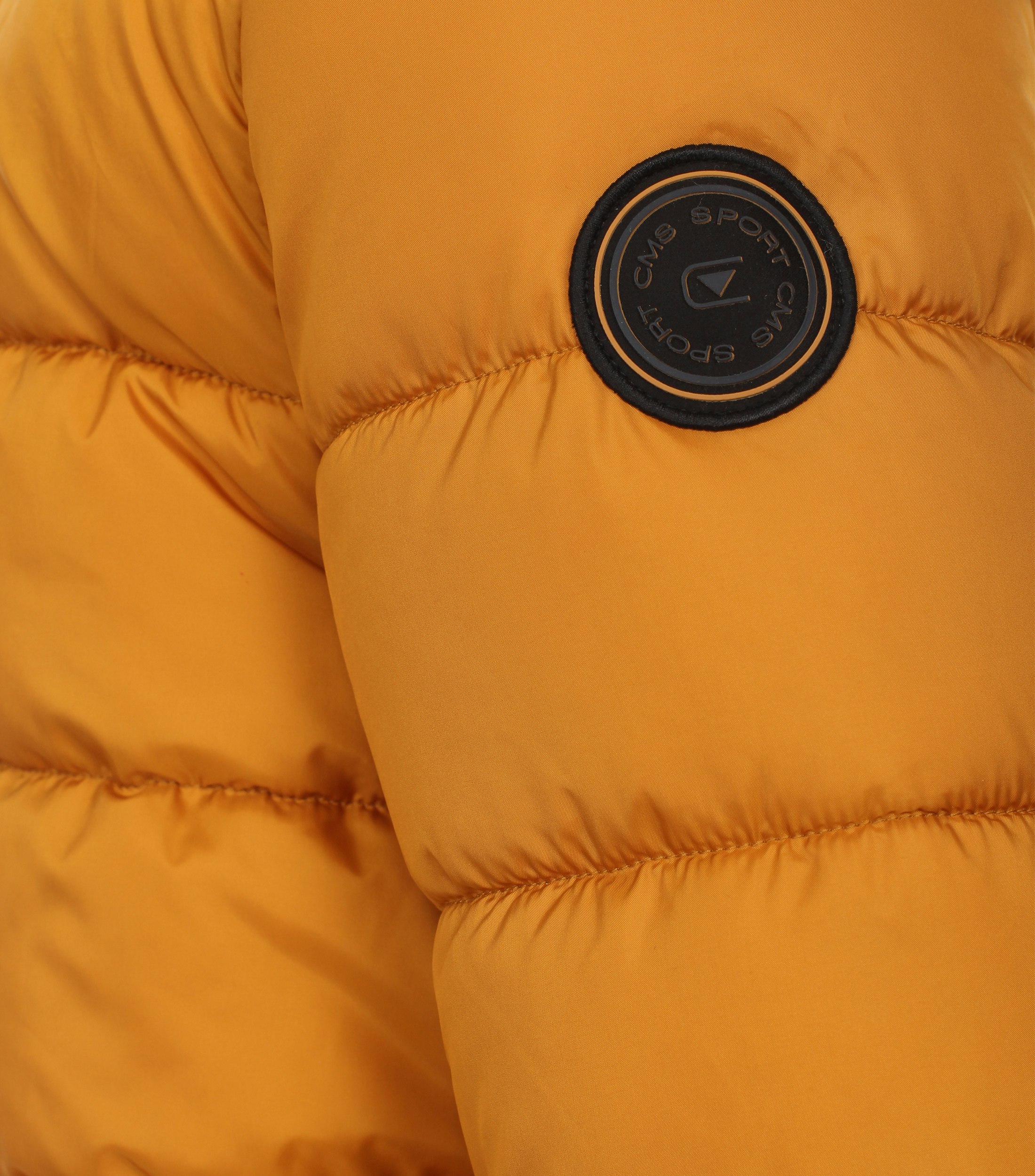 Ein Jacke im uni Muster in der Farbe Gelb