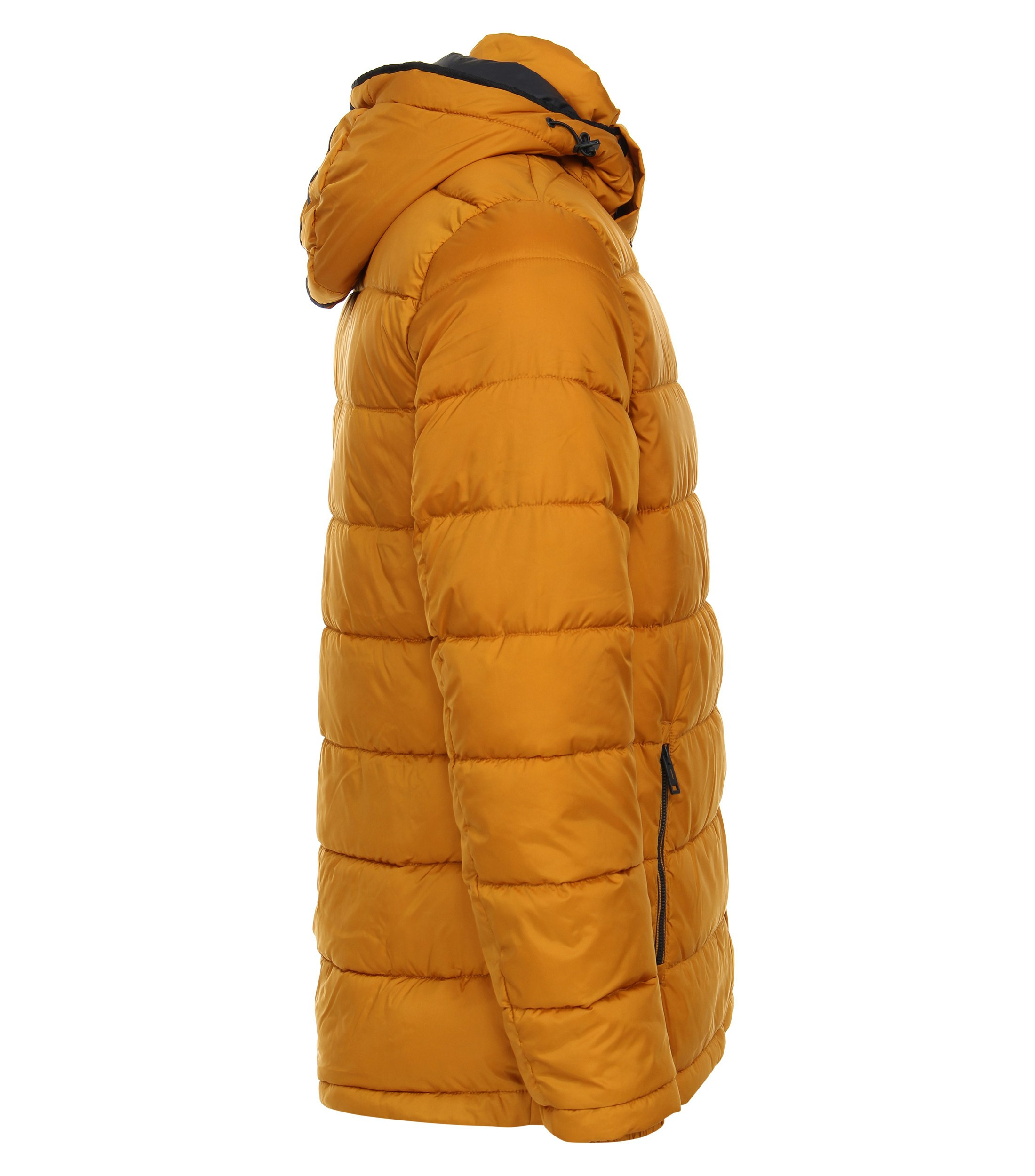 Ein Jacke im uni Muster in der Farbe Gelb