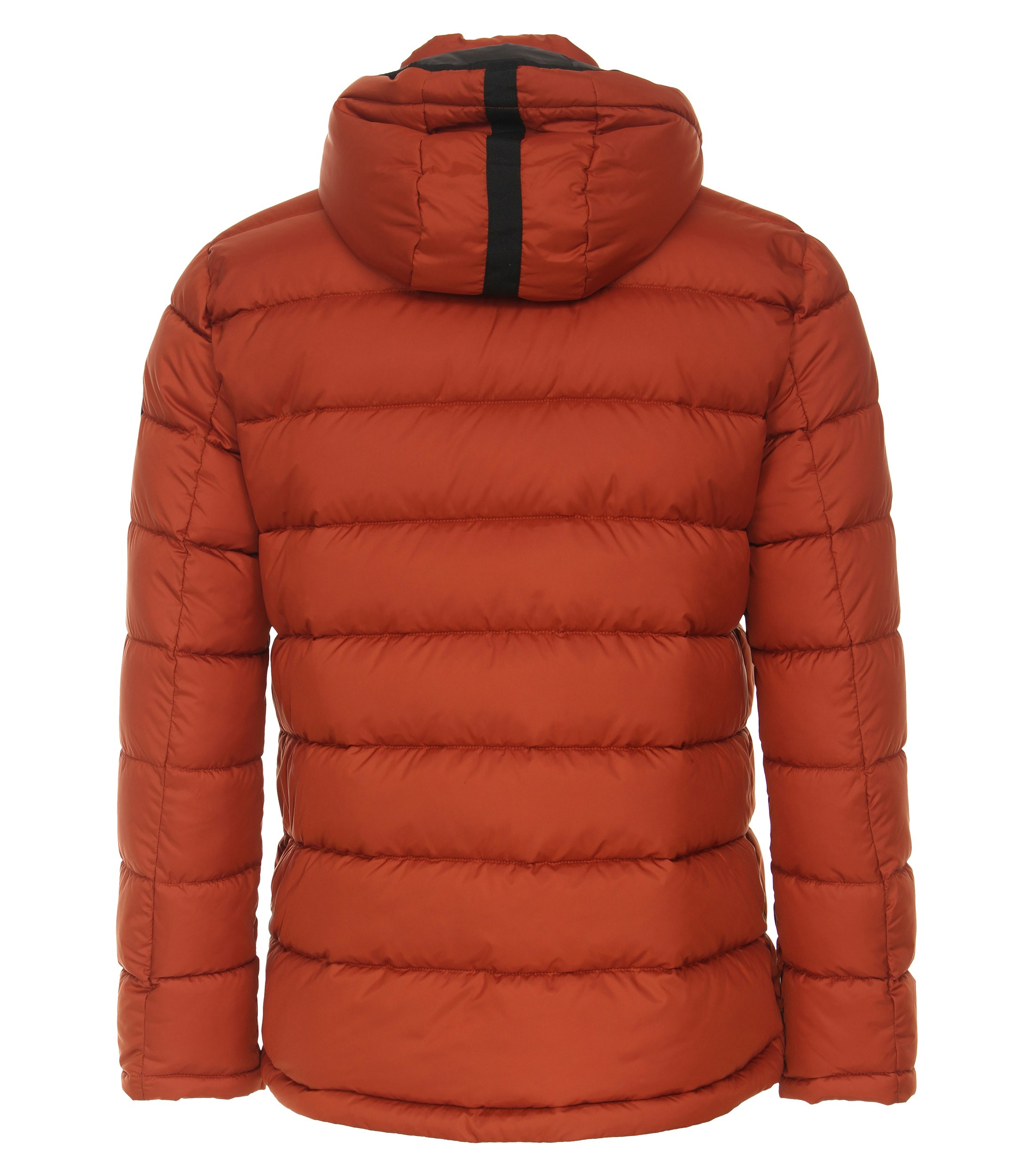 Ein Jacke im uni Muster in der Farbe Orange
