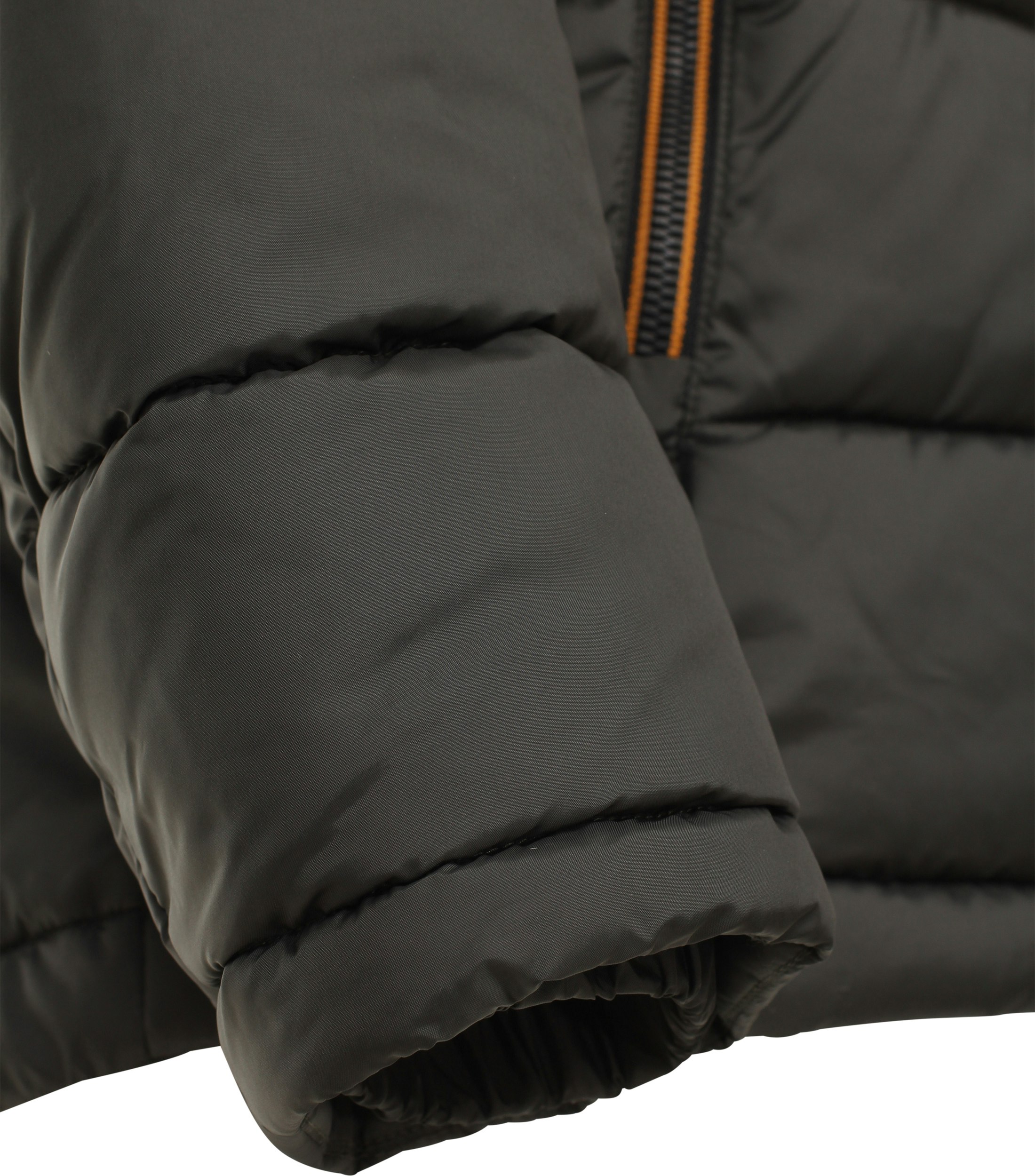 Ein Jacke im uni Muster in der Farbe Dunkelgrün