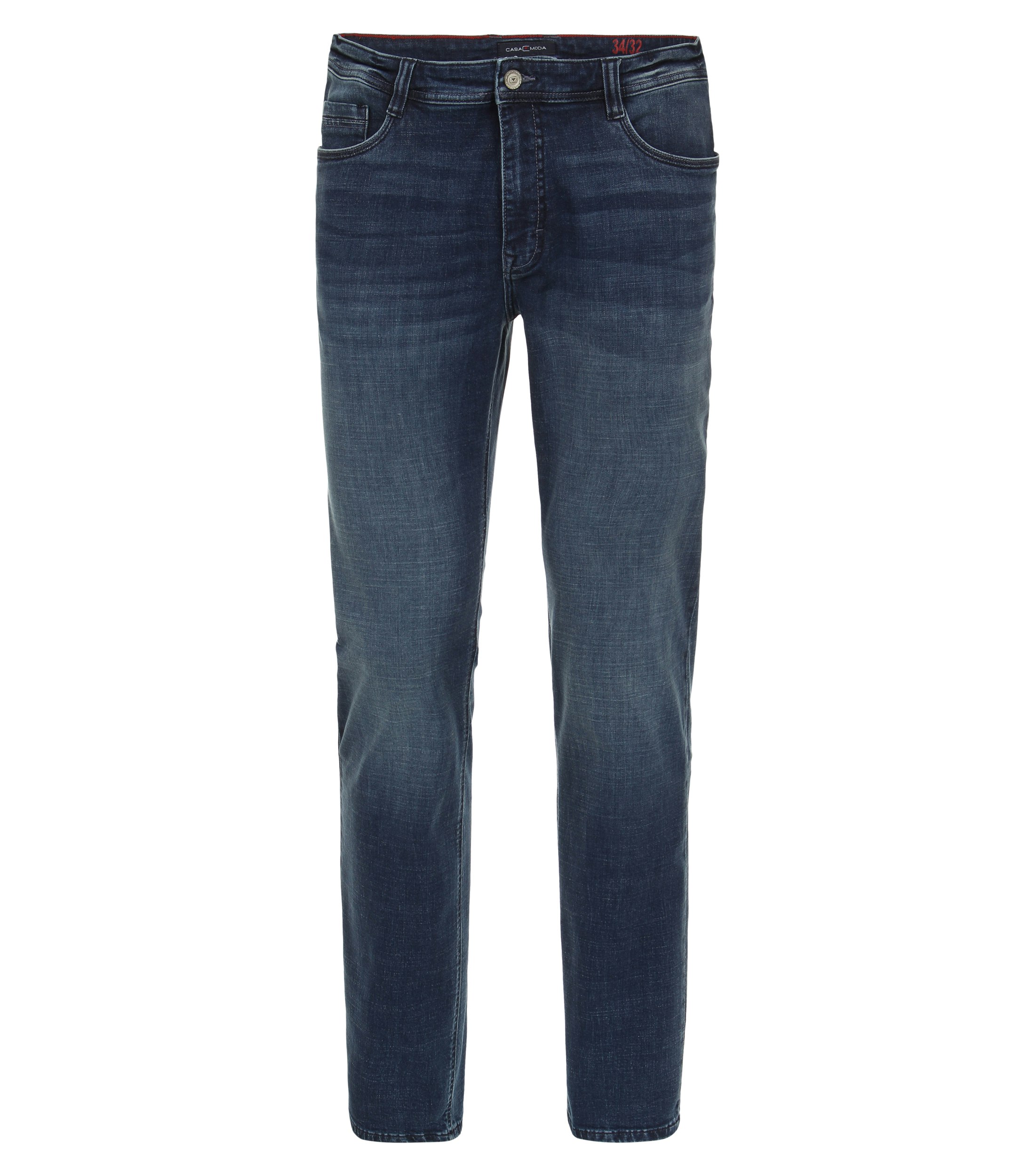 Ein Hose im uni Muster in der Farbe Mittelblau