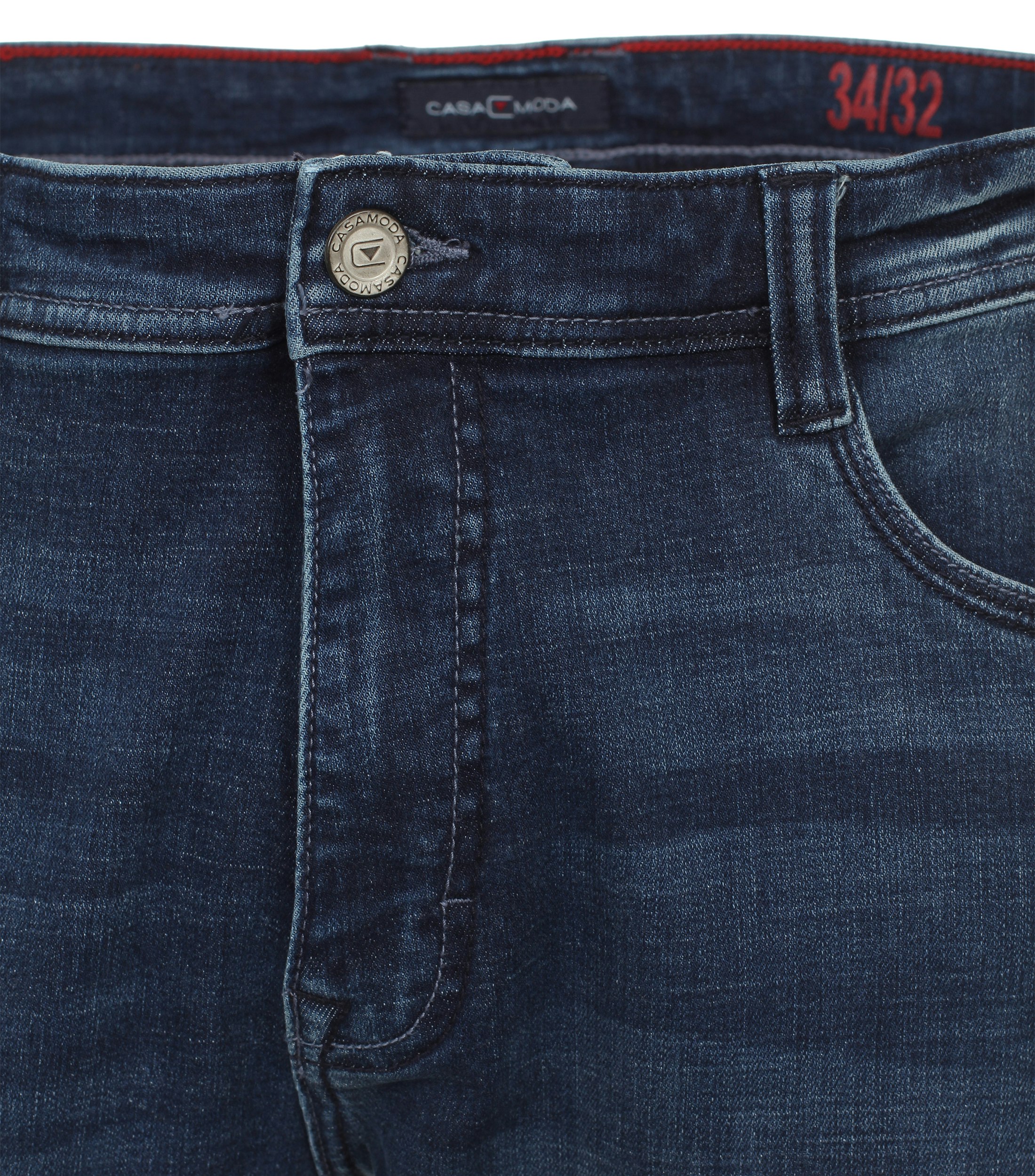 Ein Hose im uni Muster in der Farbe Mittelblau