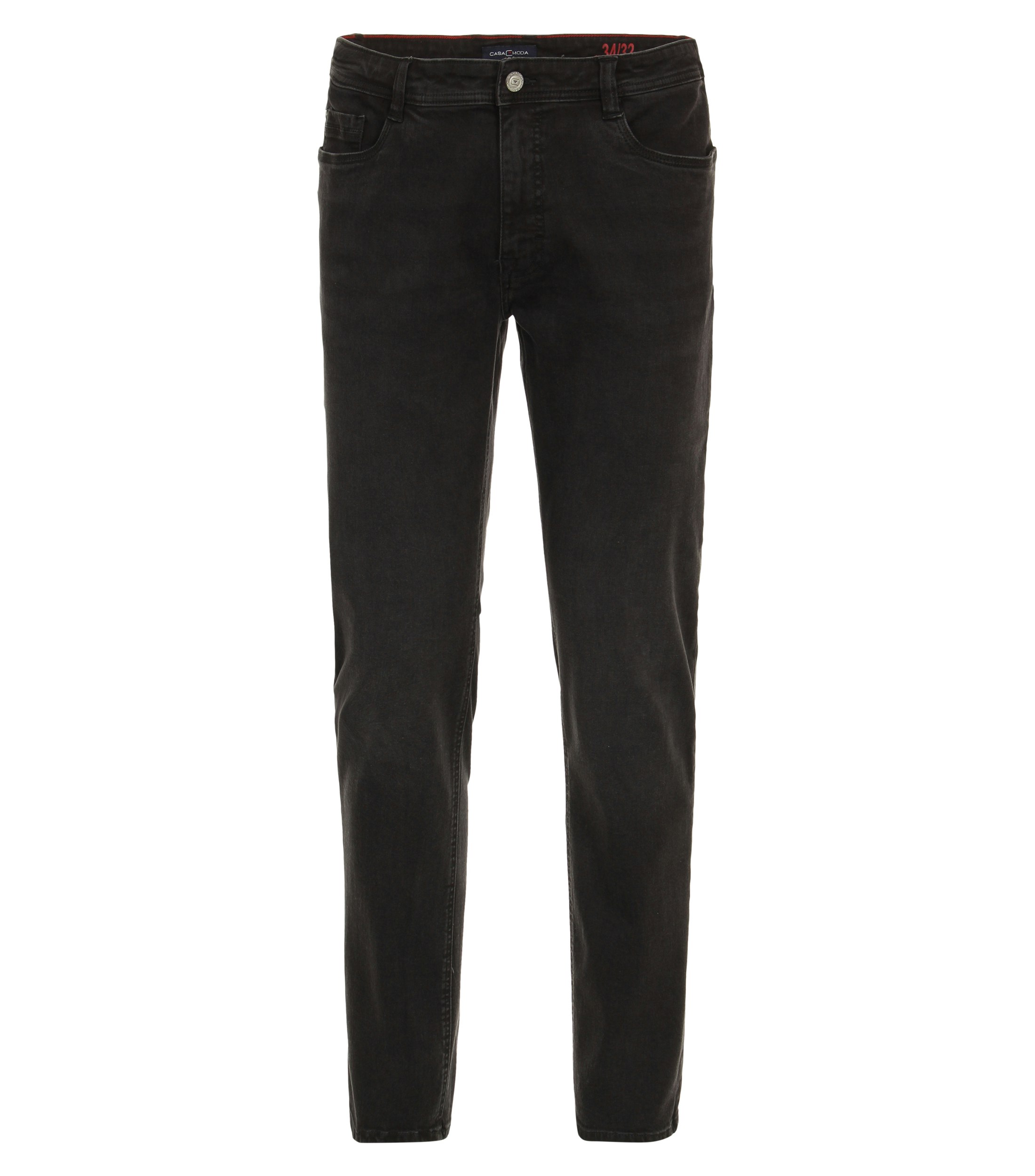 Ein Hose im uni Muster in der Farbe Dunkelgrau