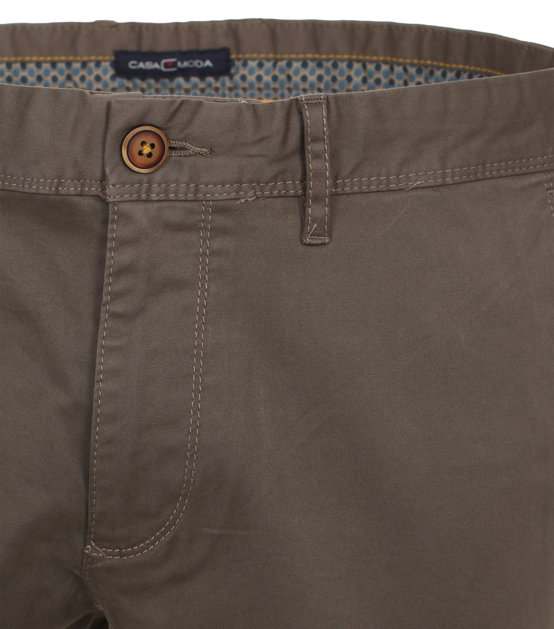 Ein Hose im uni Muster in der Farbe Braun