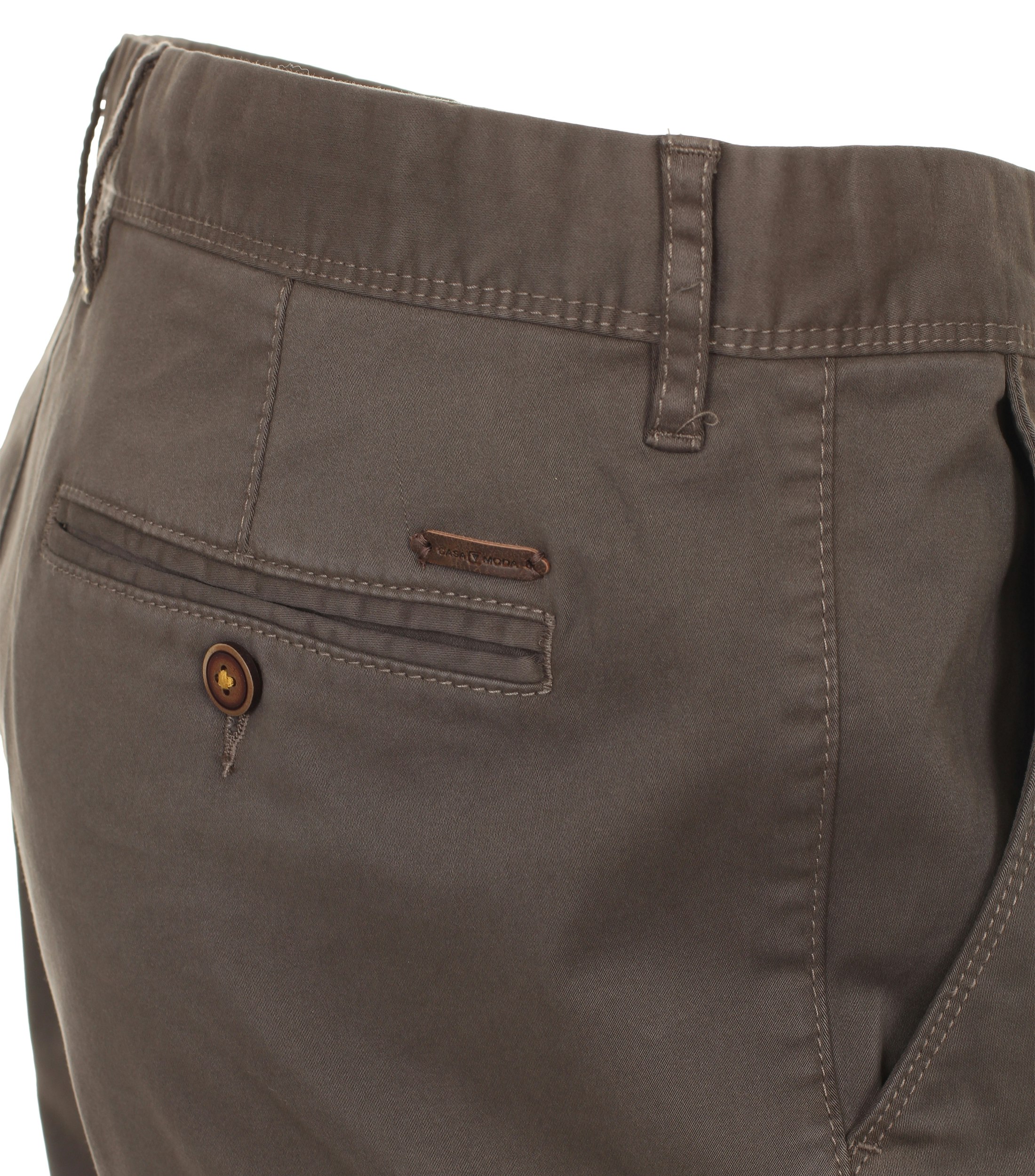 Ein Hose im uni Muster in der Farbe Braun