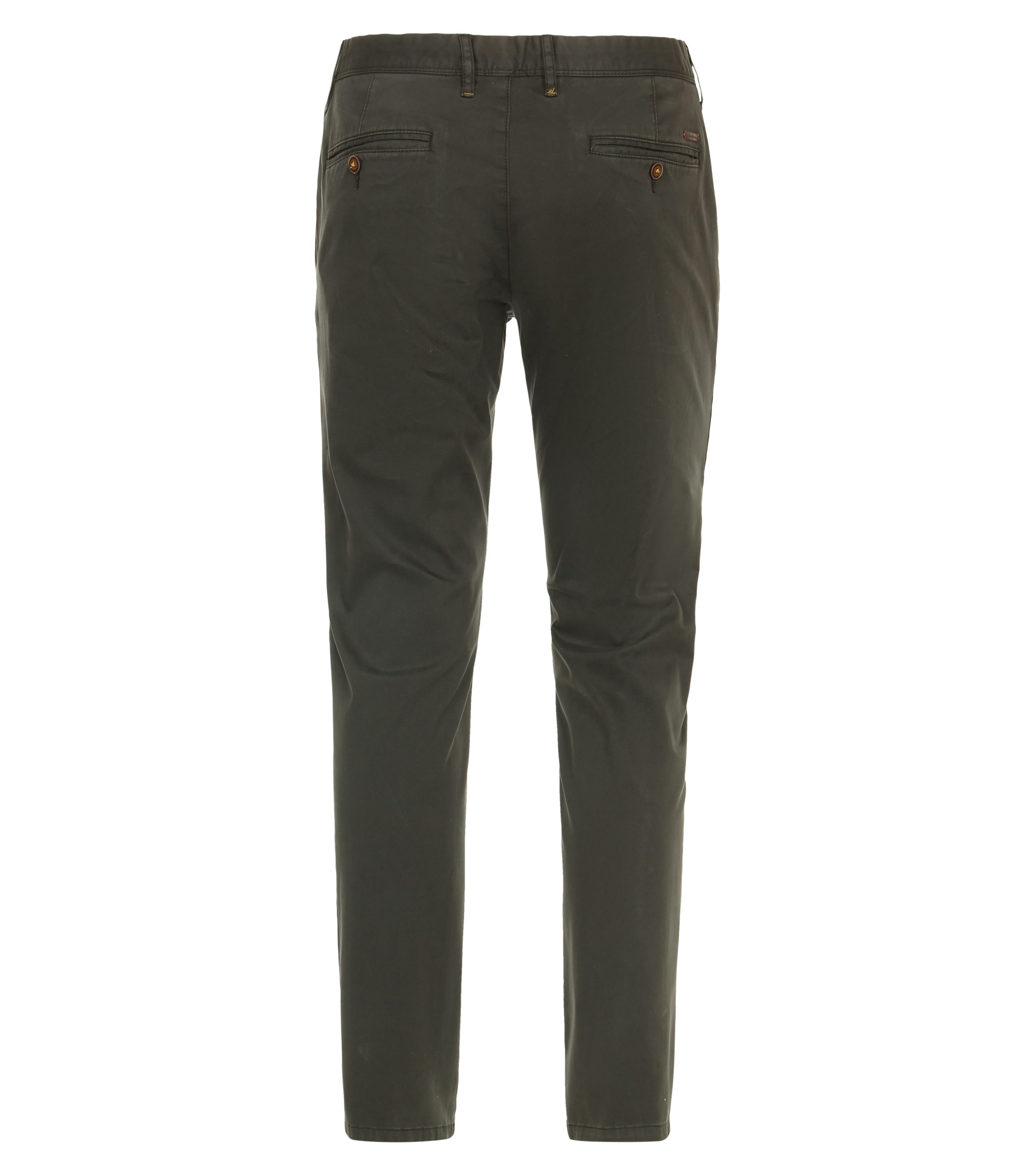 Ein Hose im uni Muster in der Farbe Dunkelgrün