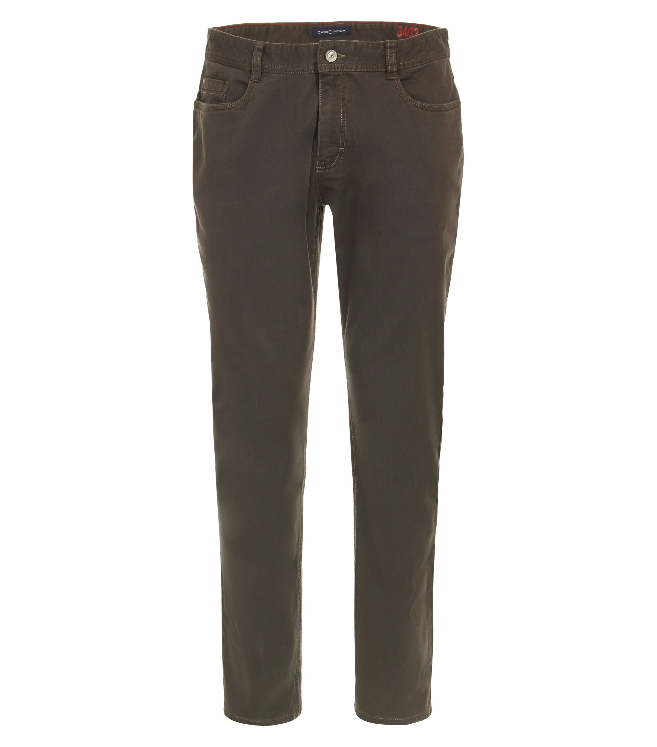 Ein Hose im uni Muster in der Farbe Braun