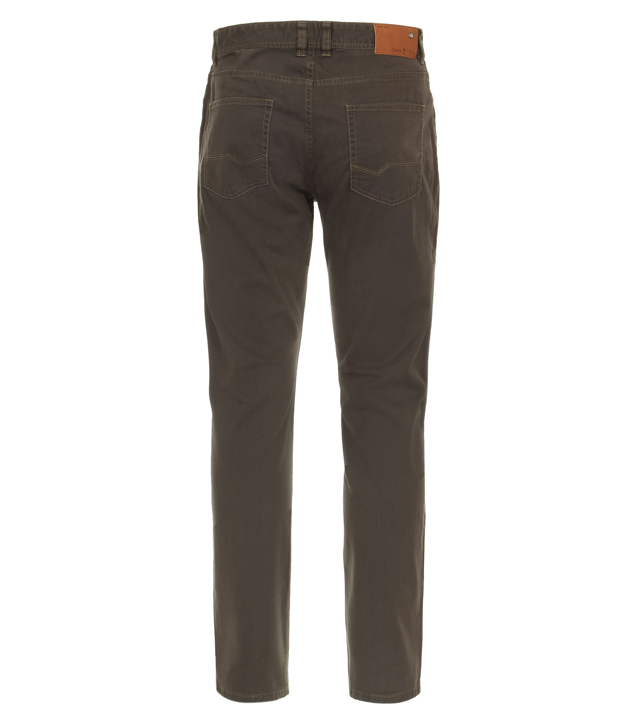 Ein Hose im uni Muster in der Farbe Braun