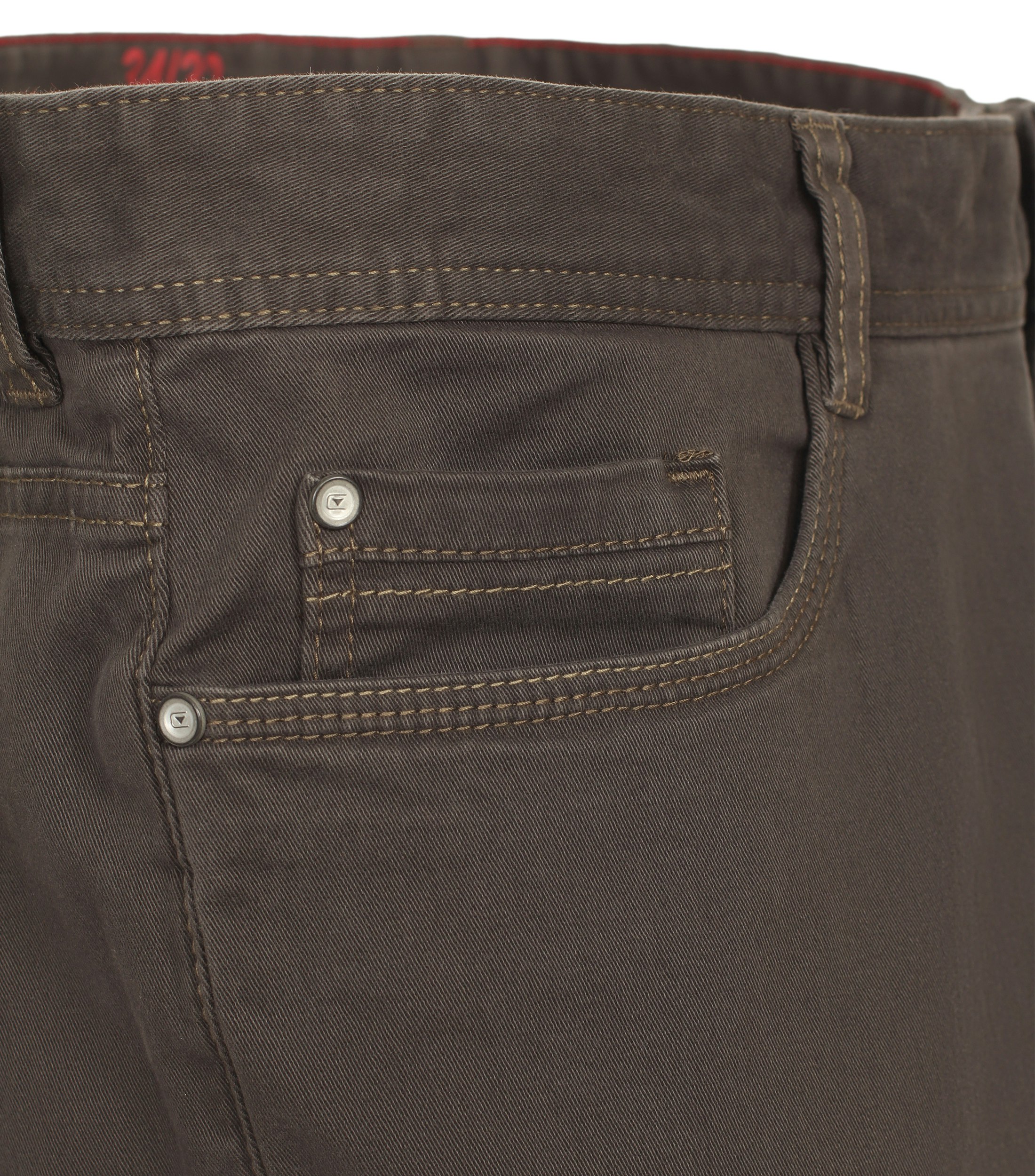 Ein Hose im uni Muster in der Farbe Braun