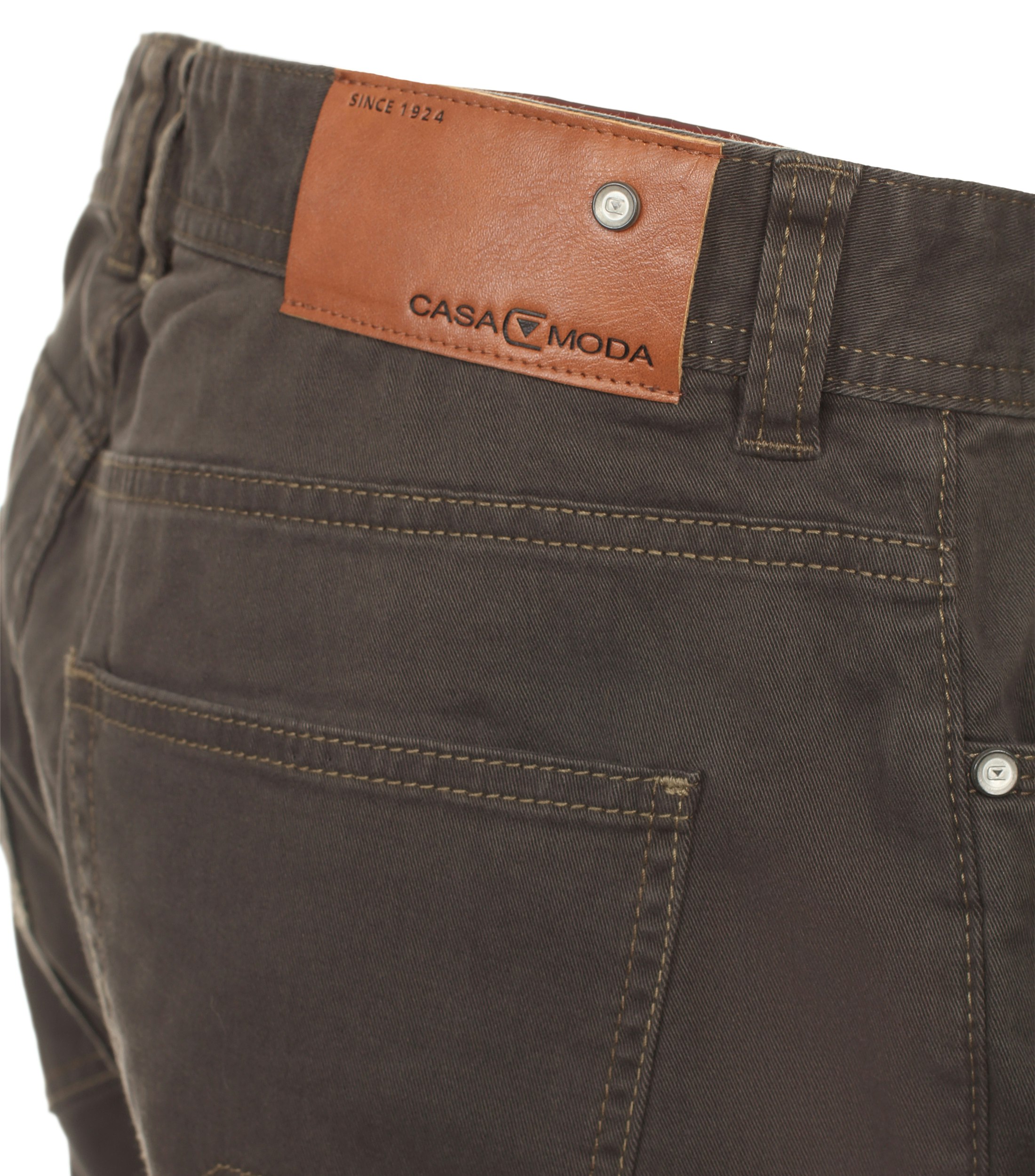 Ein Hose im uni Muster in der Farbe Braun