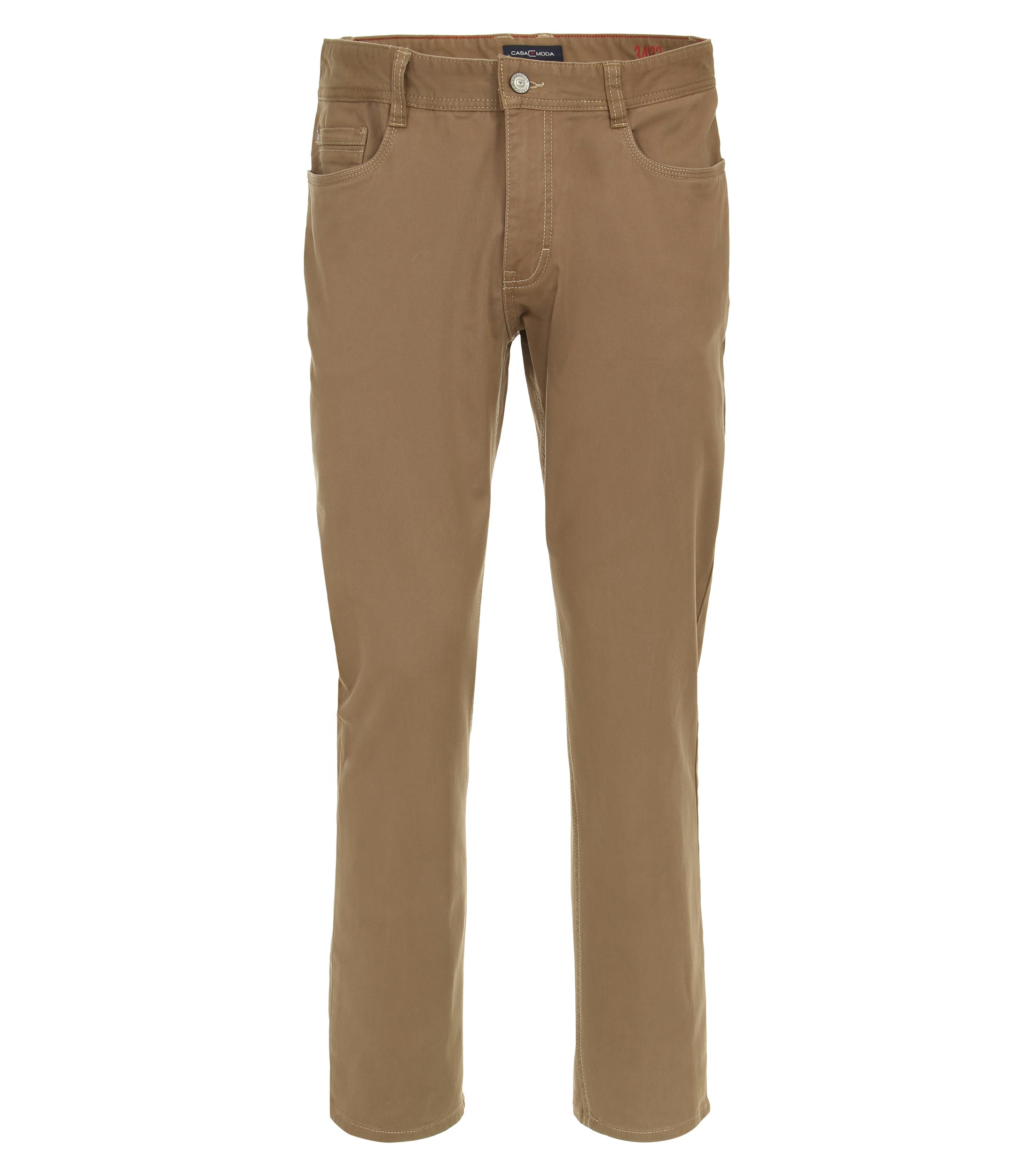 Ein Hose im uni Muster in der Farbe Beige