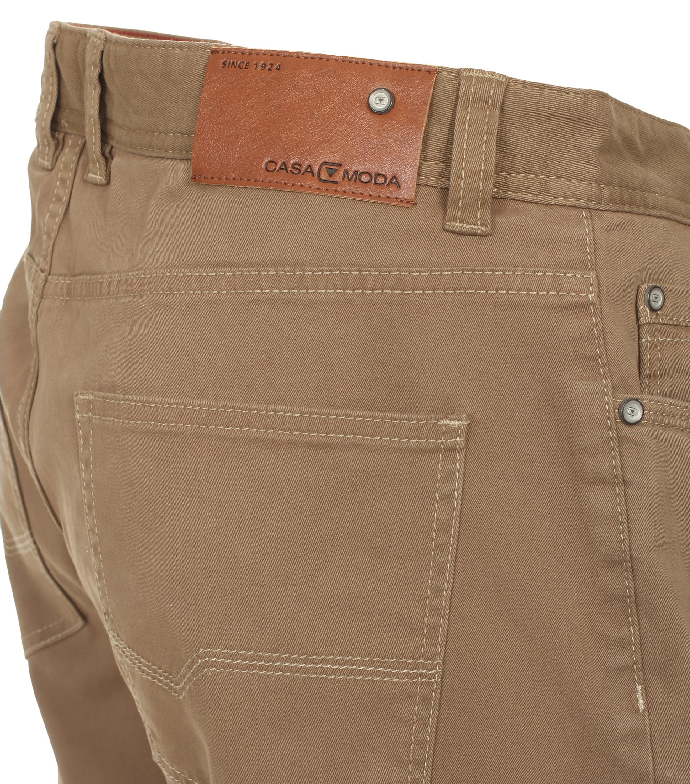 Ein Hose im uni Muster in der Farbe Beige