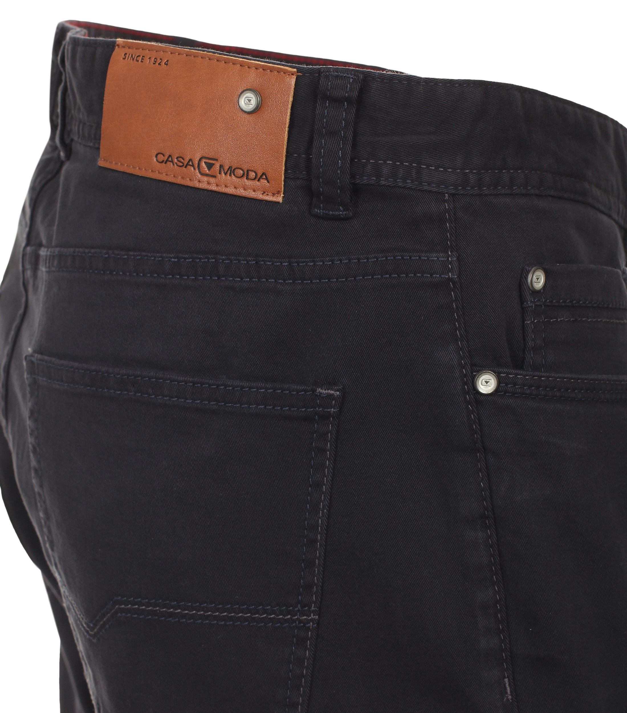 Ein Hose im uni Muster in der Farbe Dunkelblau