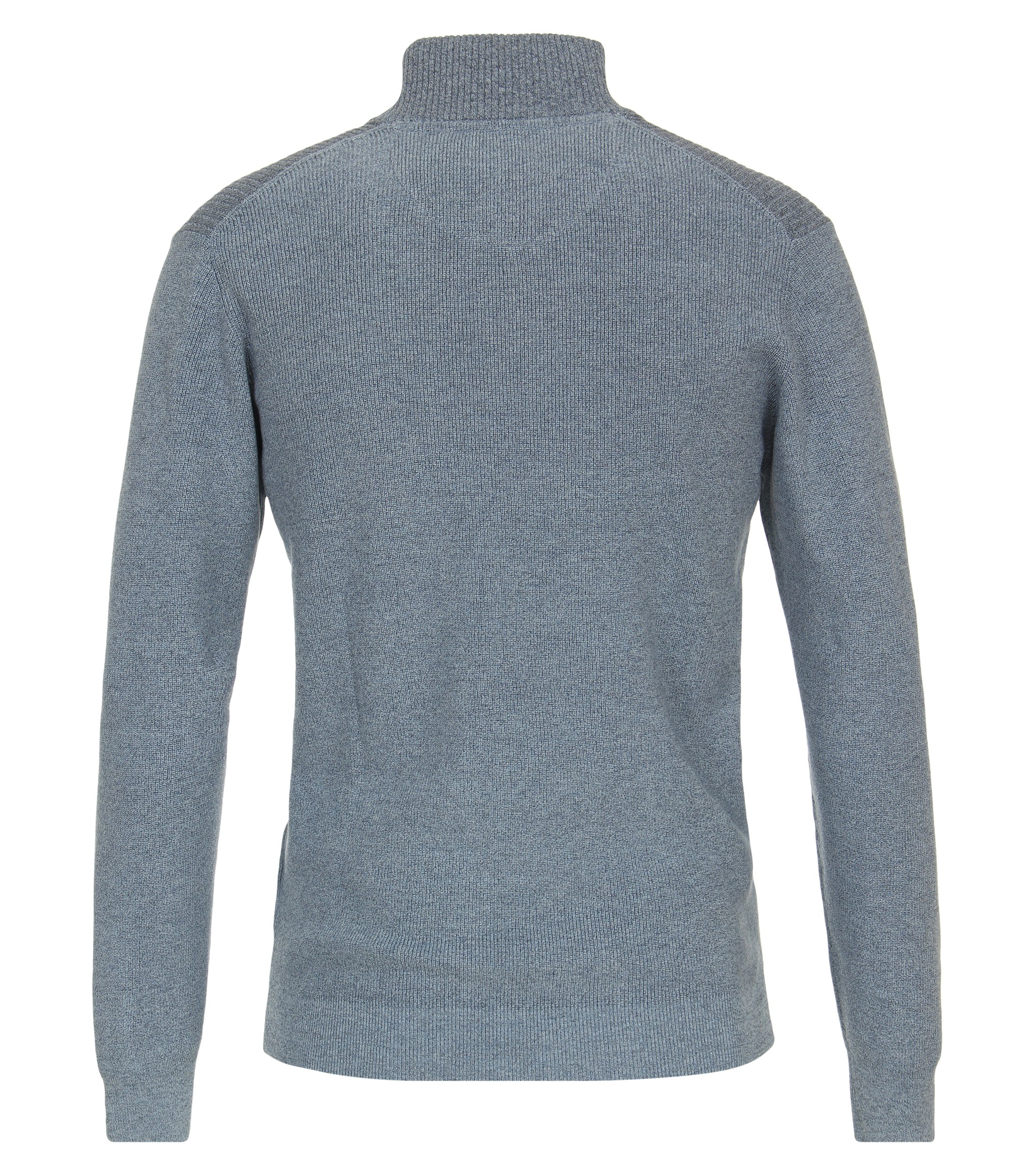 Ein Pullover im uni Muster in der Farbe Hellblau