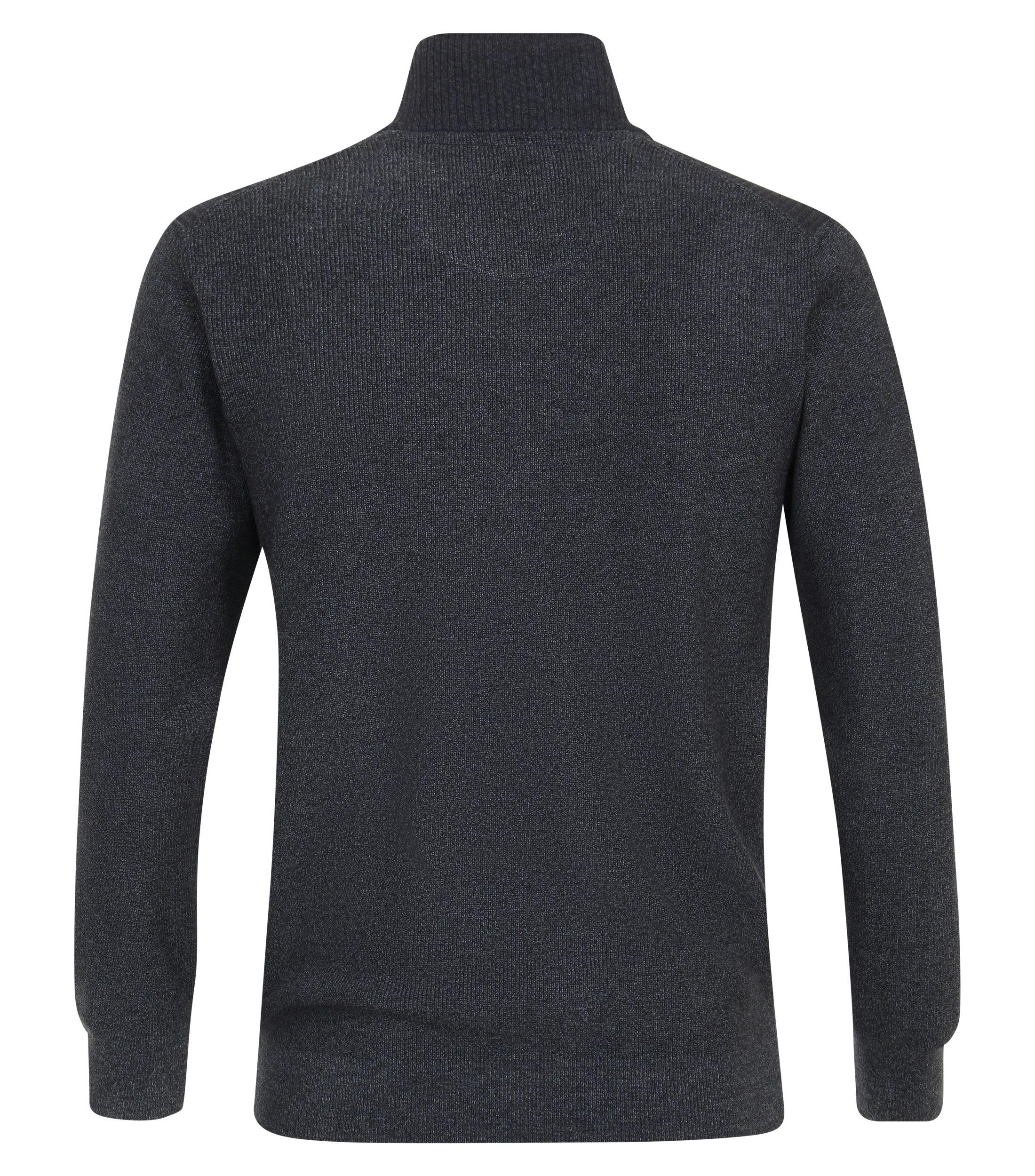 Ein Pullover im uni Muster in der Farbe Dunkelblau