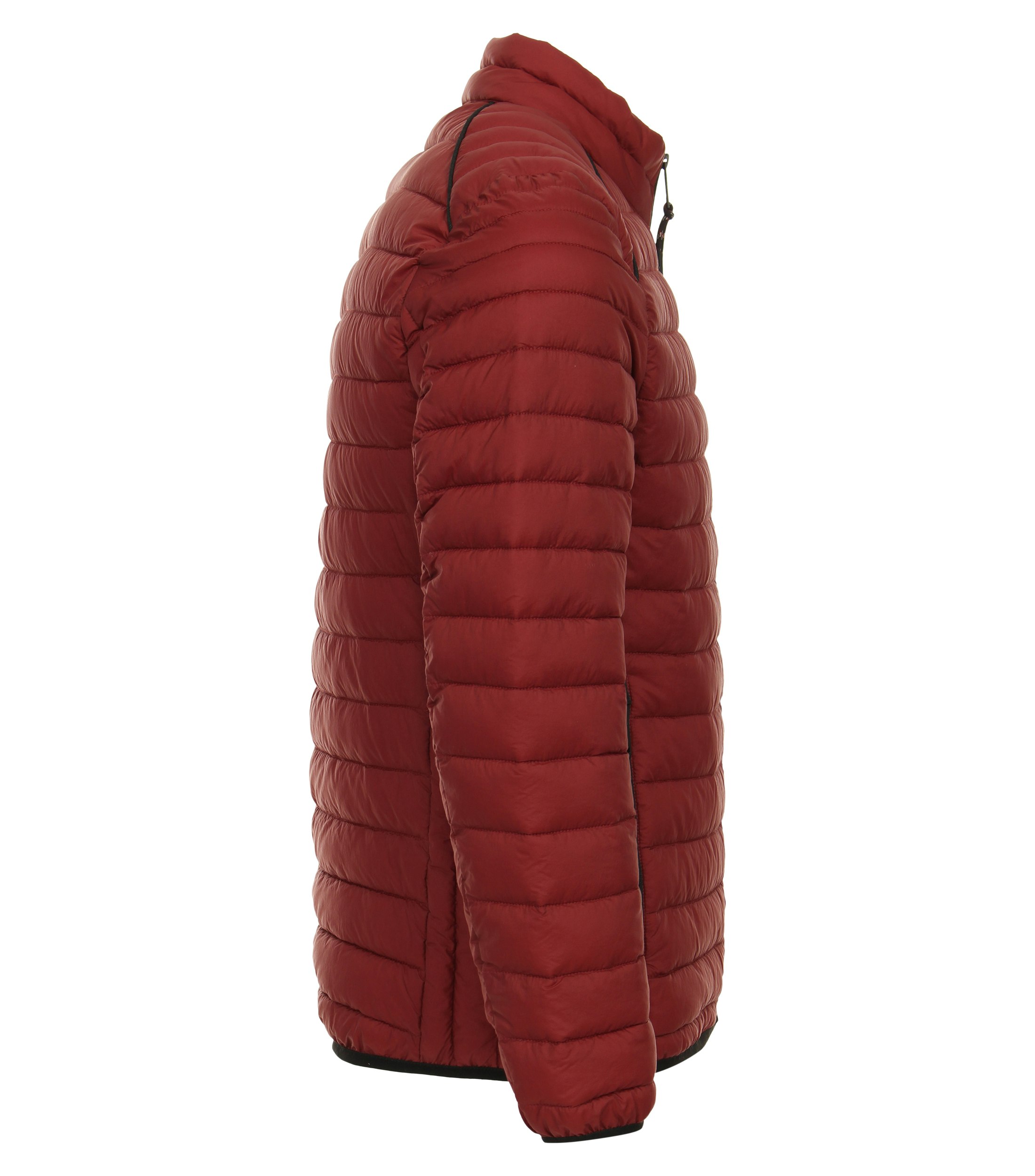 Ein Jacke im uni Muster in der Farbe Mittelrot