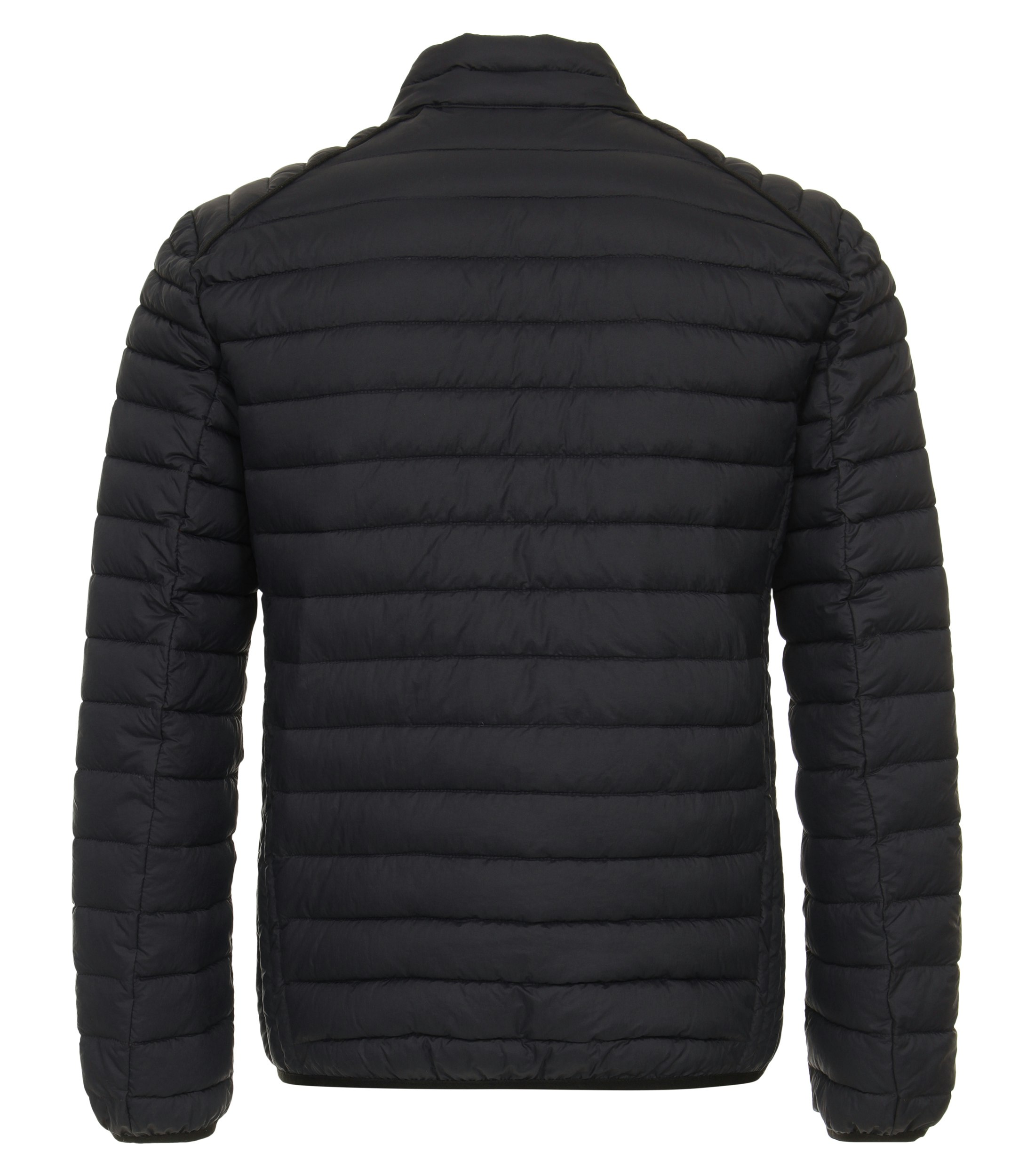 Ein Jacke im uni Muster in der Farbe Dunkelblau