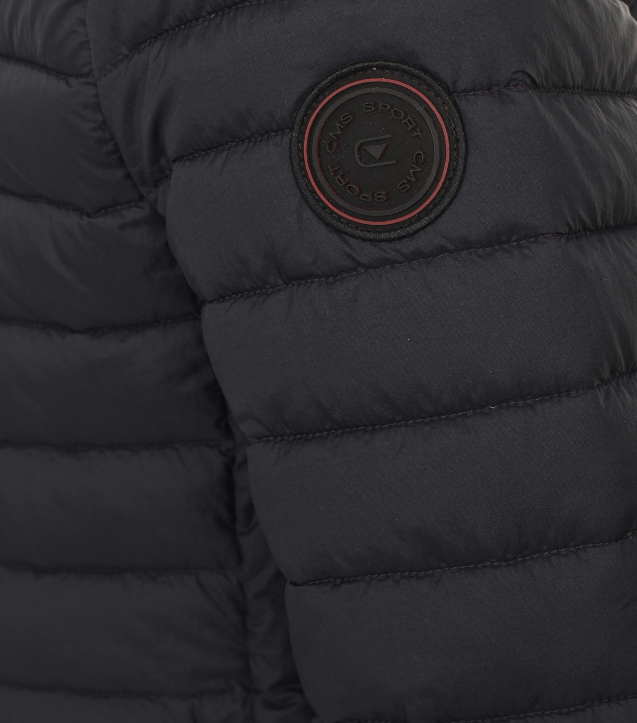 Ein Jacke im uni Muster in der Farbe Dunkelblau