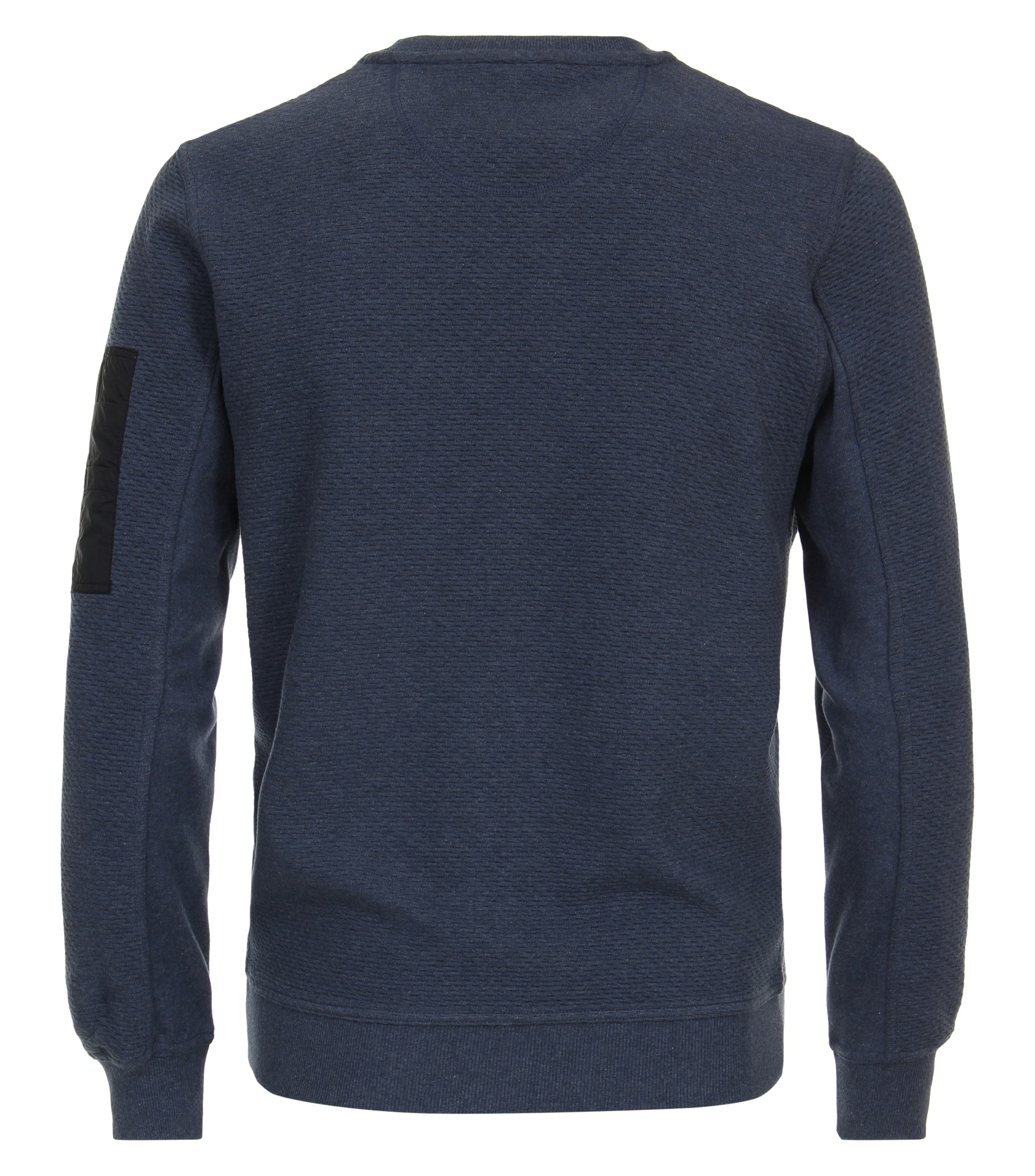 Ein Sweatshirt im uni Muster in der Farbe Dunkelblau