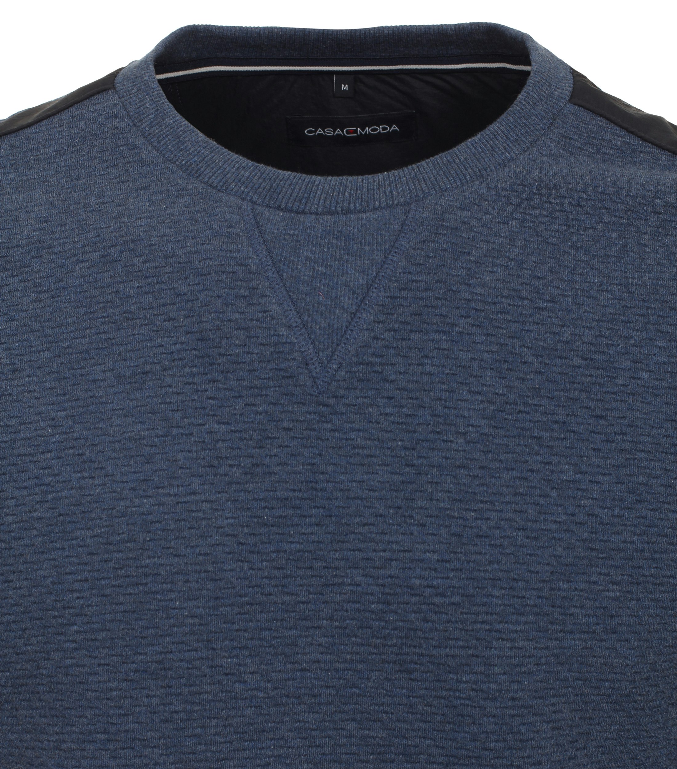 Ein Sweatshirt im uni Muster in der Farbe Dunkelblau