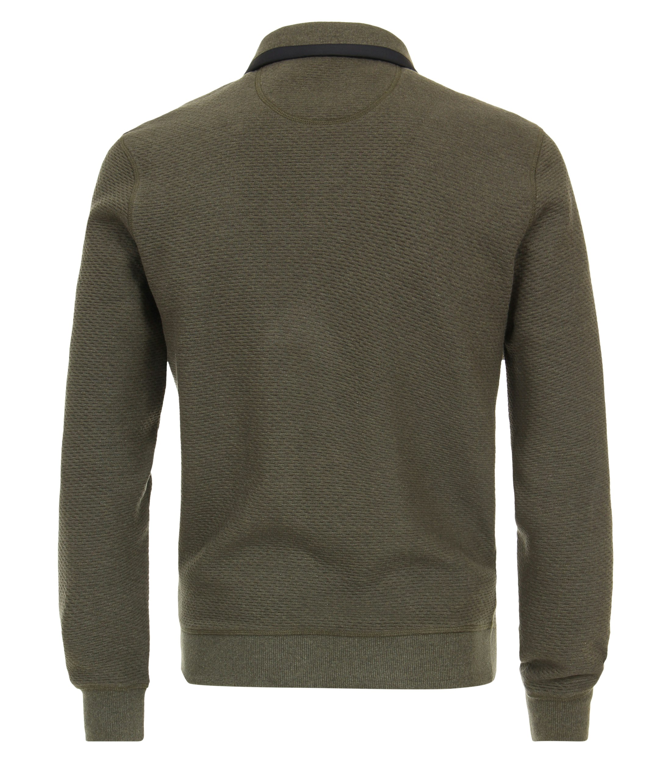 Ein Sweatshirt im uni Muster in der Farbe Grün