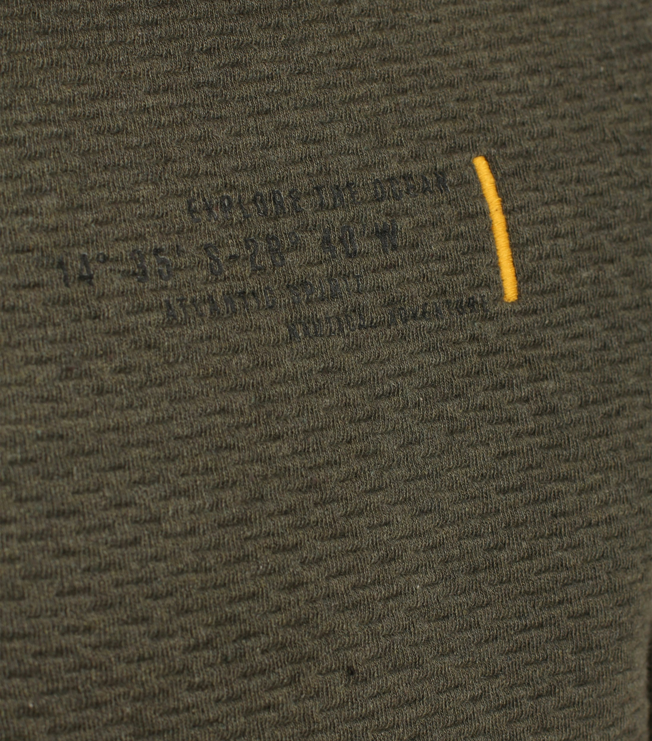 Ein Sweatshirt im uni Muster in der Farbe Grün