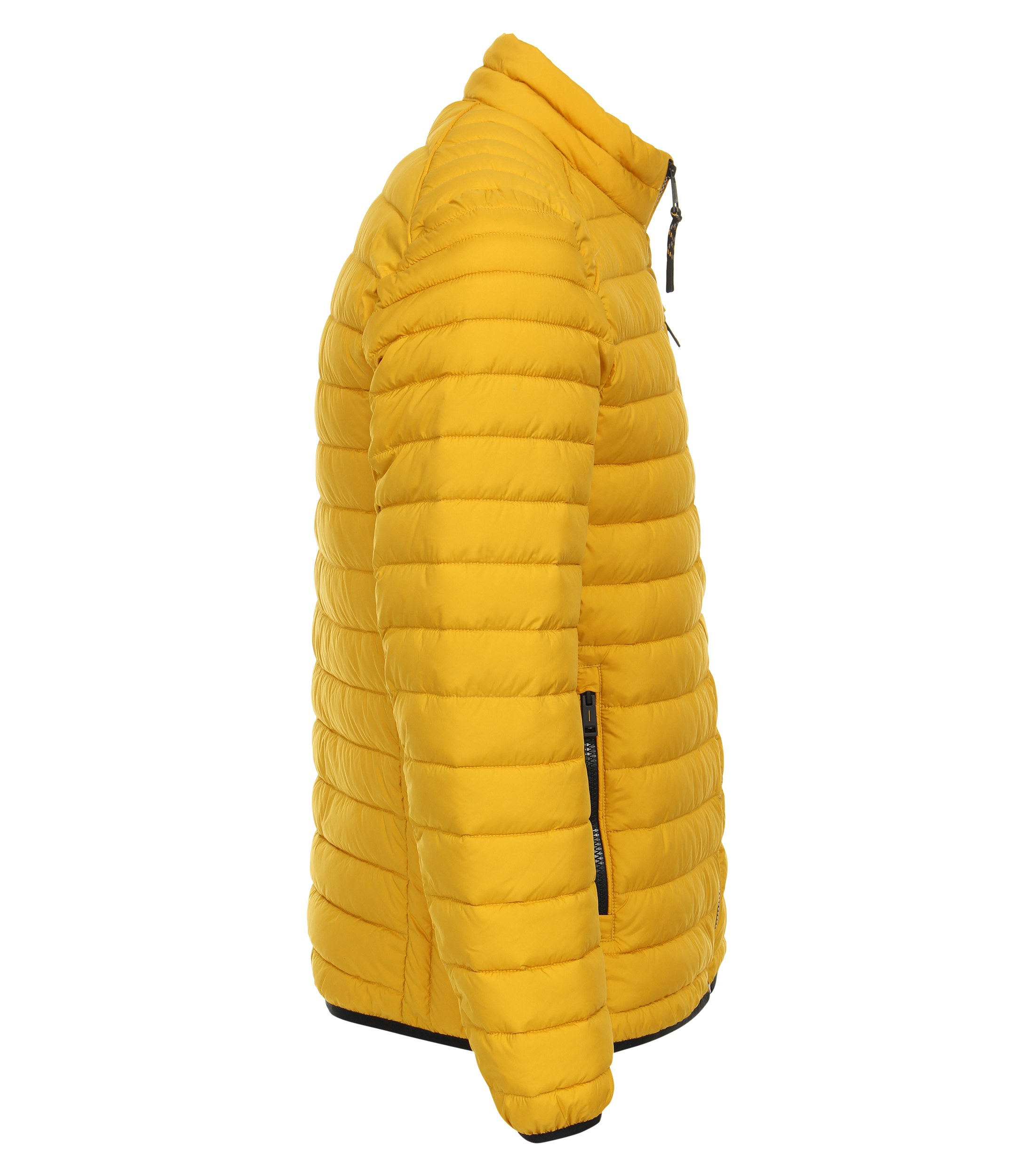 Ein Jacke im uni Muster in der Farbe Gelb