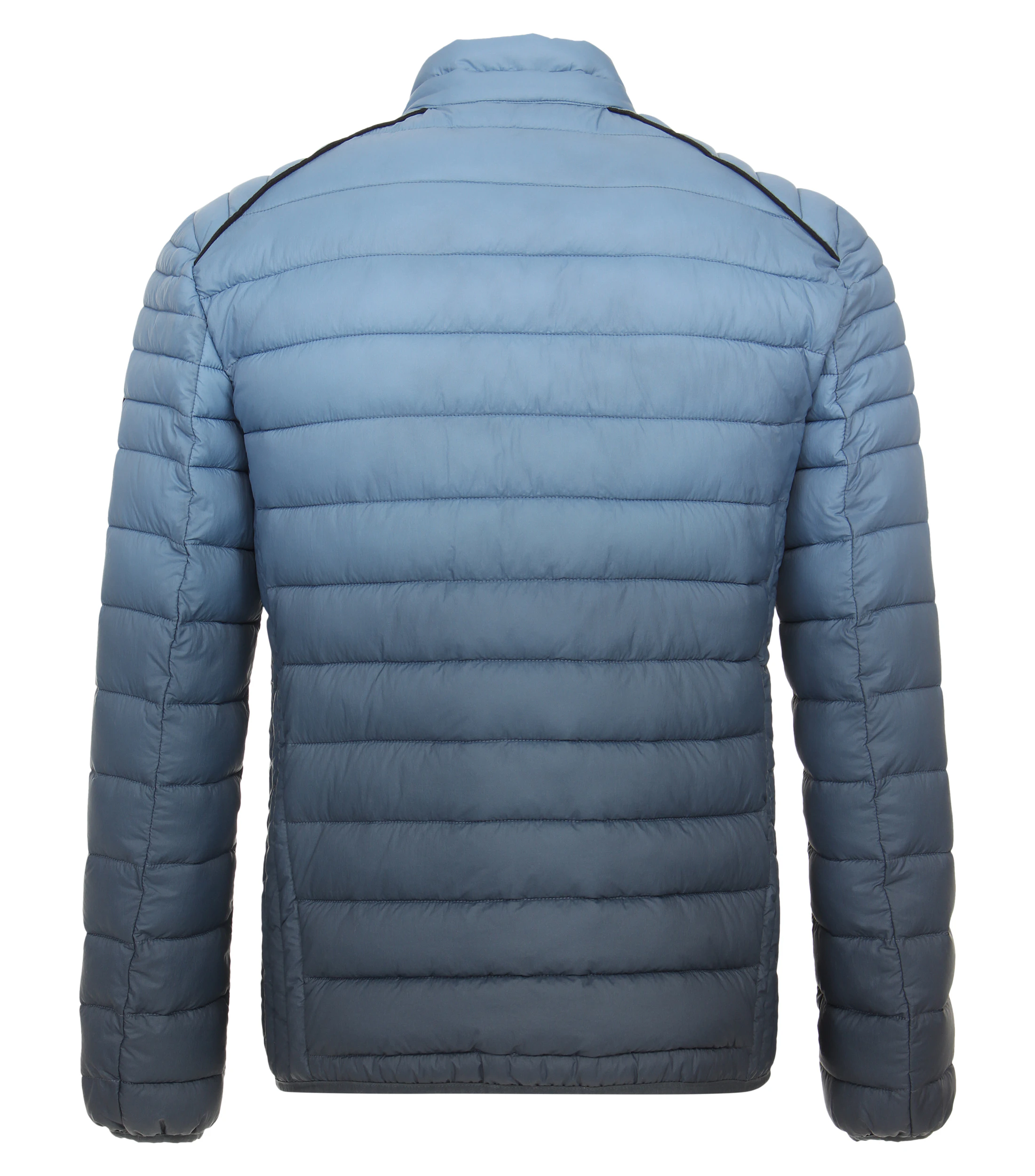 Steppjacke im unifarbenen Design in der Farbe Himmelblau