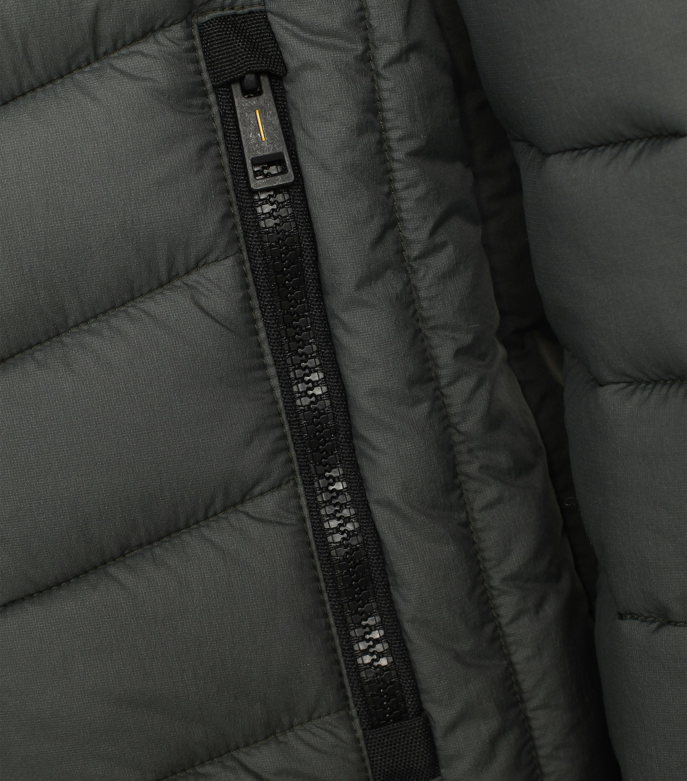 Ein Jacke im uni Muster in der Farbe Dunkelgrün