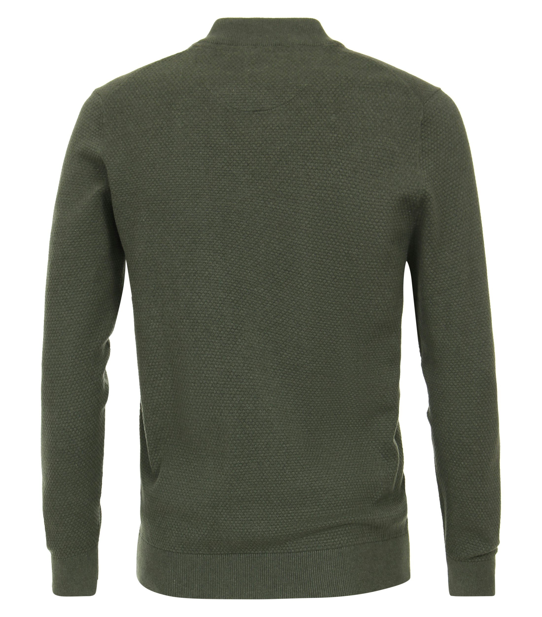 Ein Strickjacke im uni Muster in der Farbe Grün