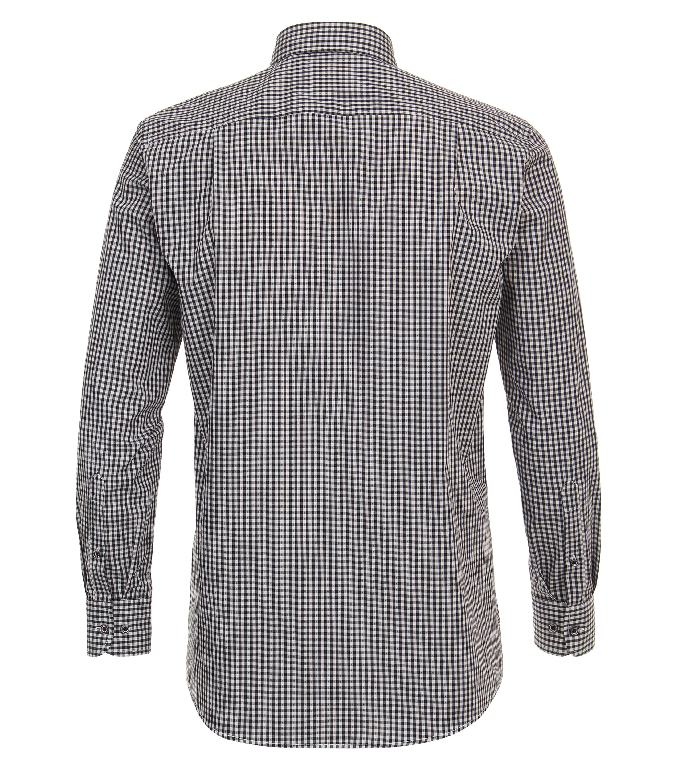 Ein Freizeithemd im kariert Muster in der Farbe Dunkelblau