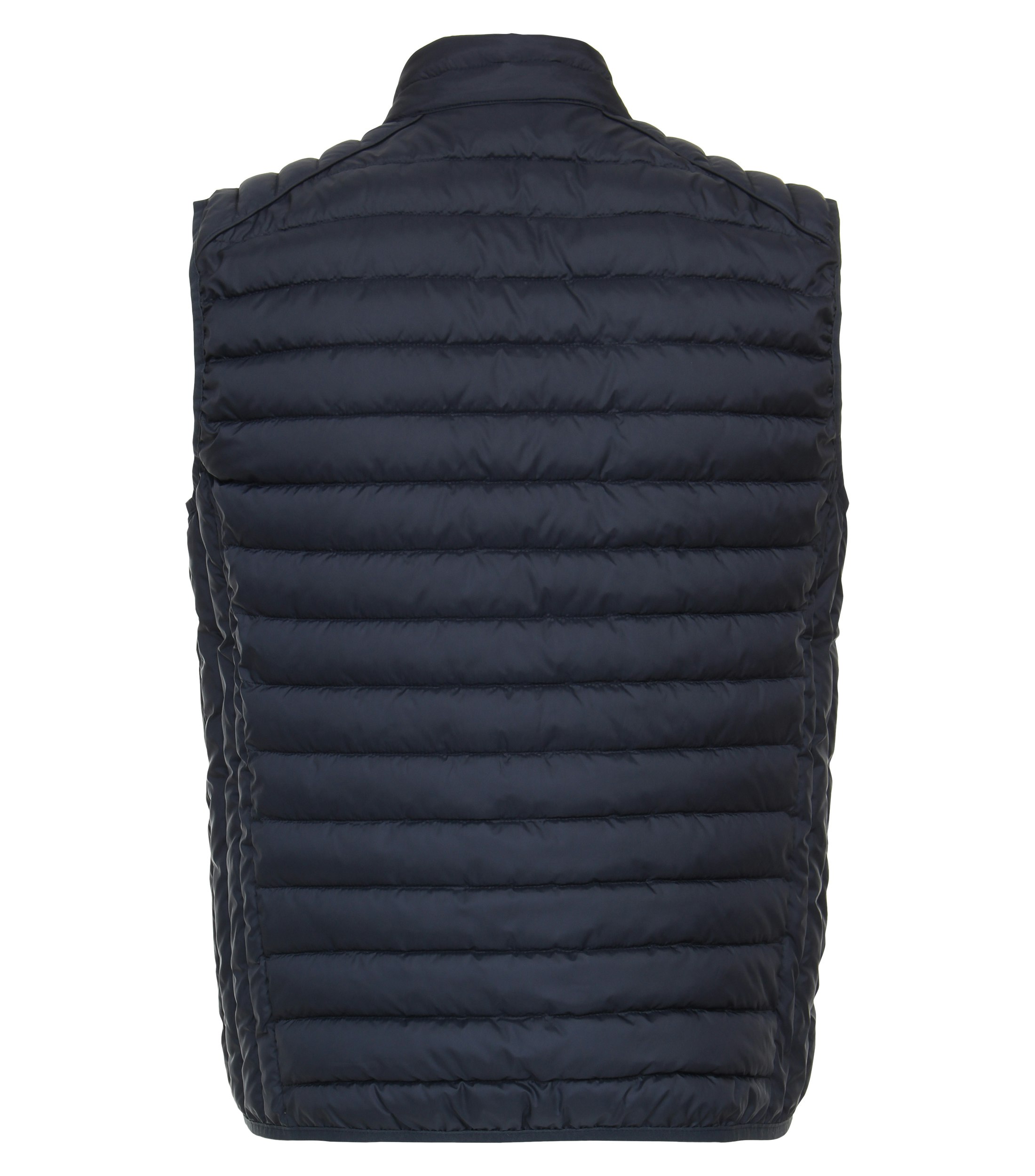 Ein Weste im uni Muster in der Farbe sattes Dunkelblau